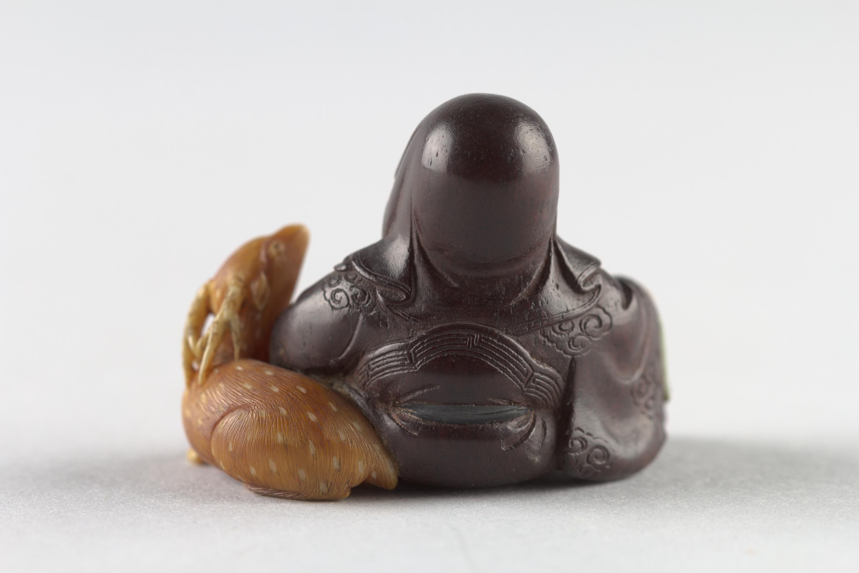 Netsuke of Fukurokujin, Image 3/5
