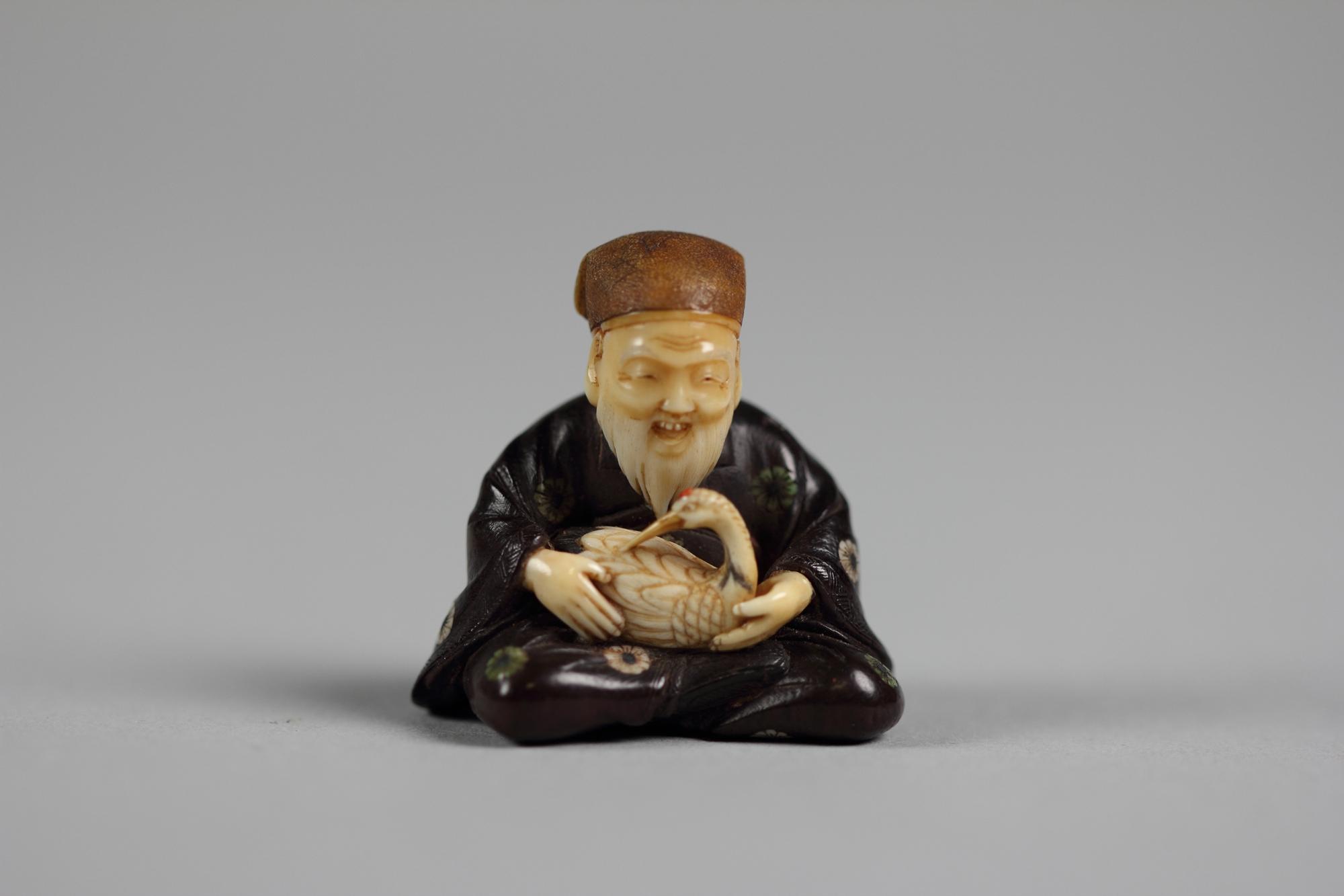 Netsuke of Jurōjin