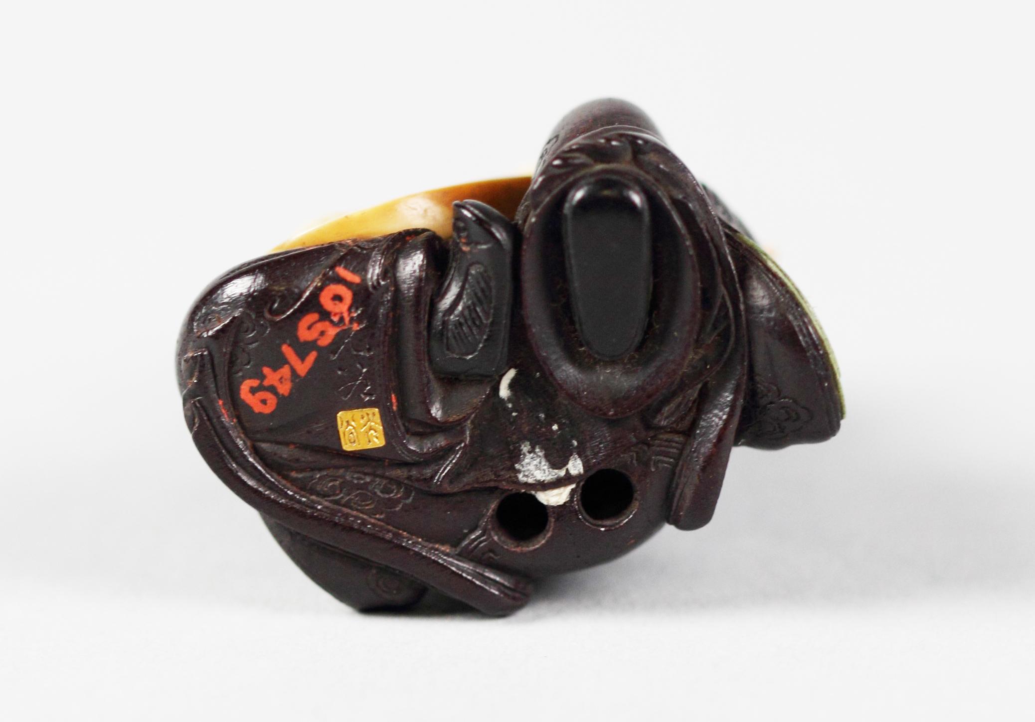 Netsuke of Benten, Image 2/3