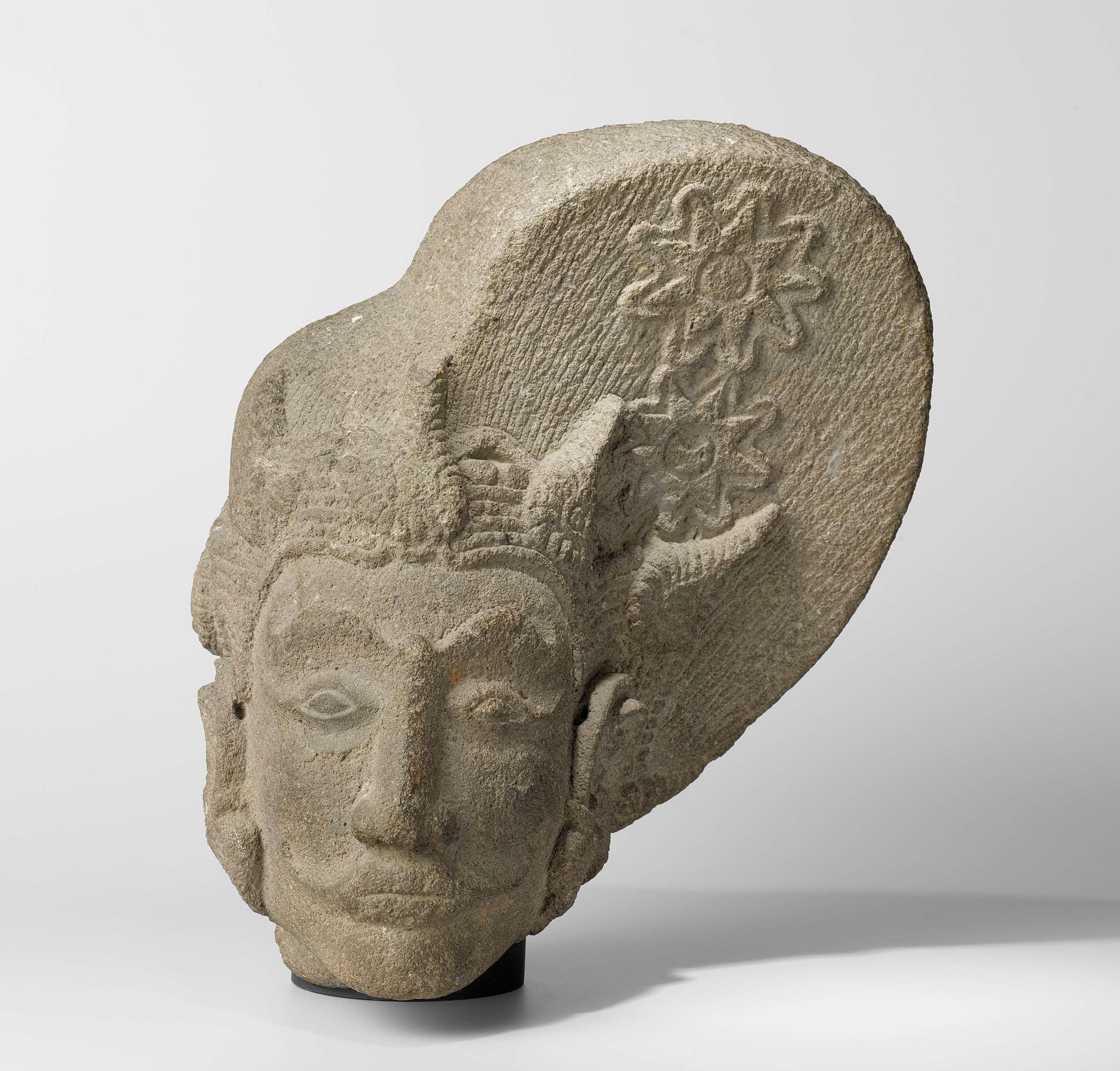 Head of a deity