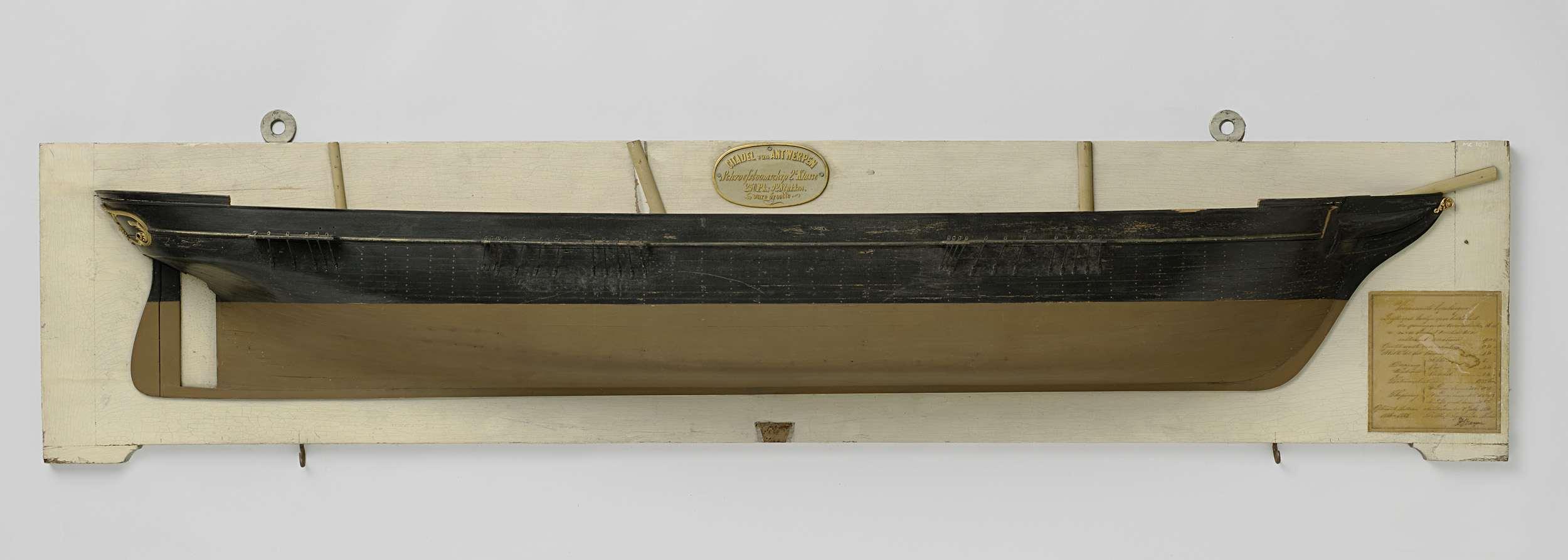 Half Model of a Screw Steamer