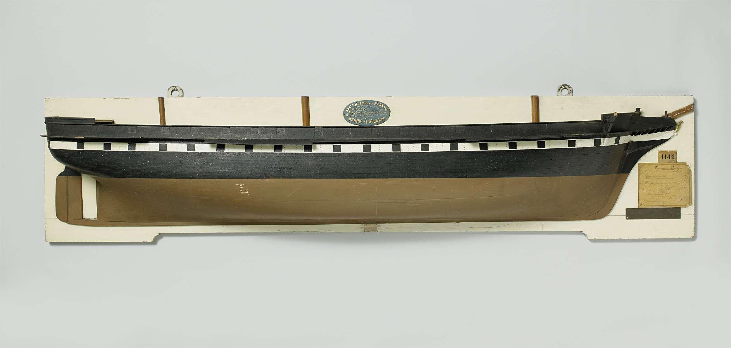 Half Model of a Screw Steamer