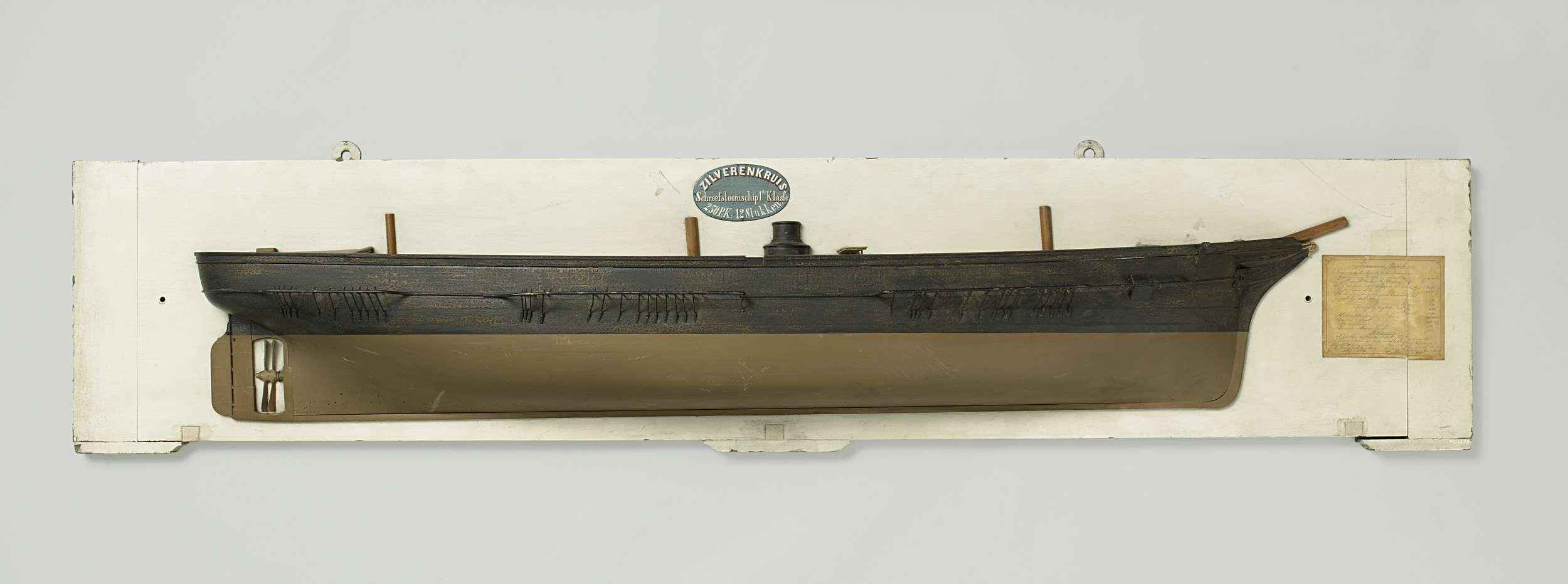 Half Model of a Screw Steamer