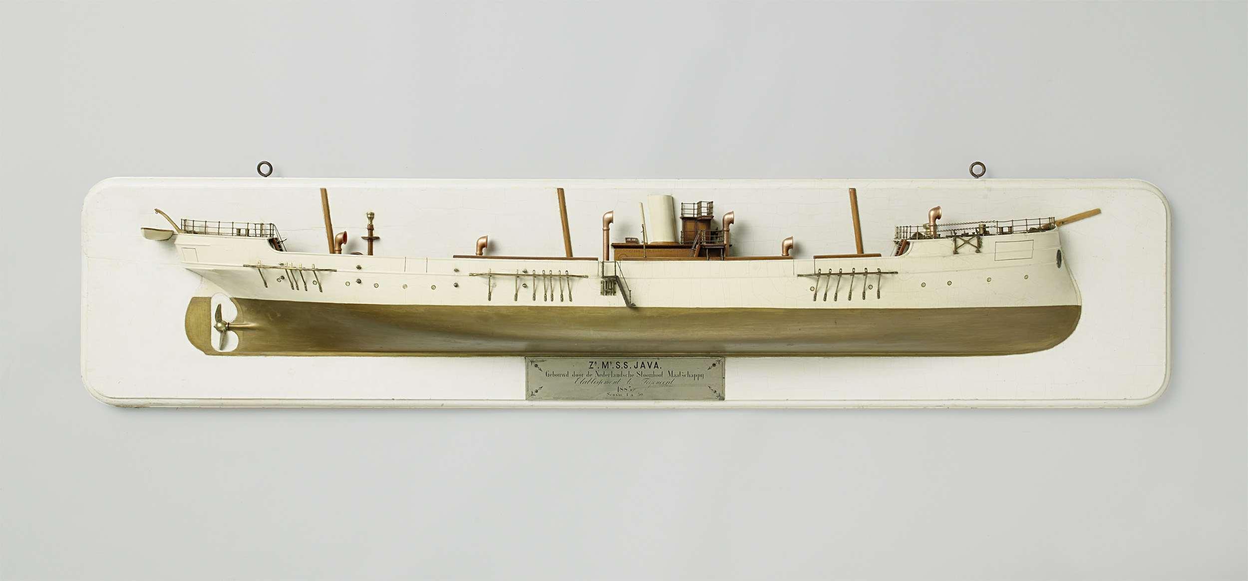 Half Model of a Screw Steamer