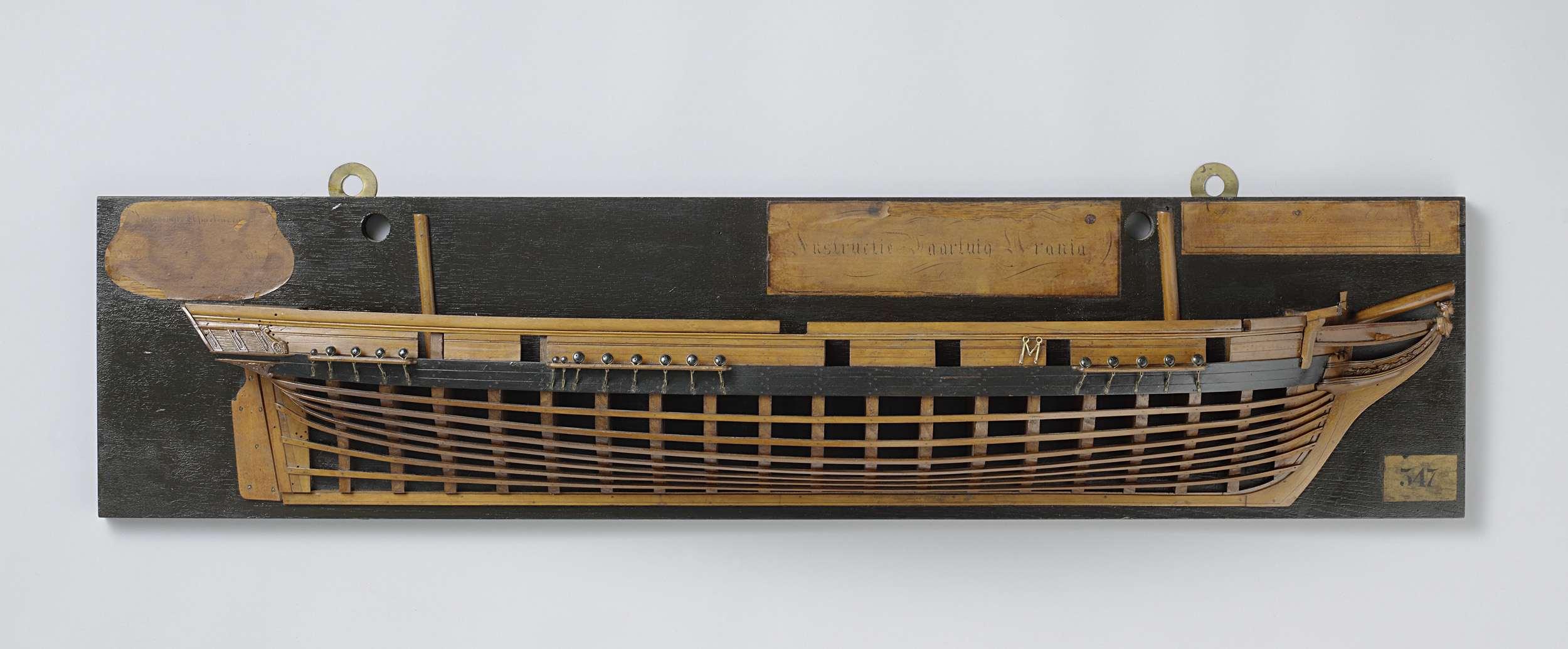 Half Model of a 10-Gun Sloop of War