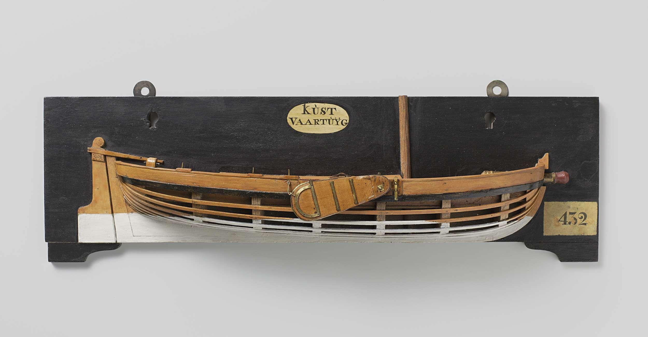 Half Model of a Coastal Vessel