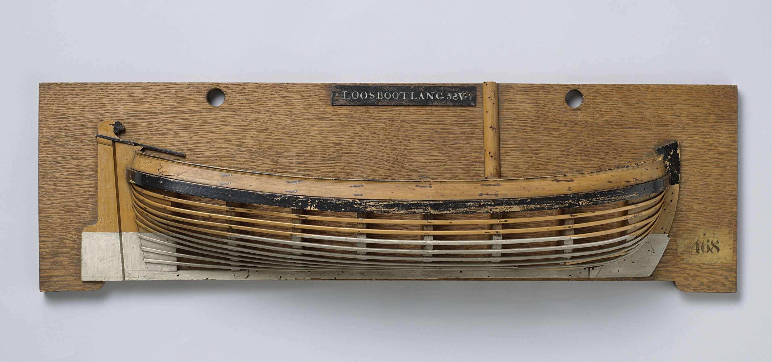 Half Model of a Pilot Vessel