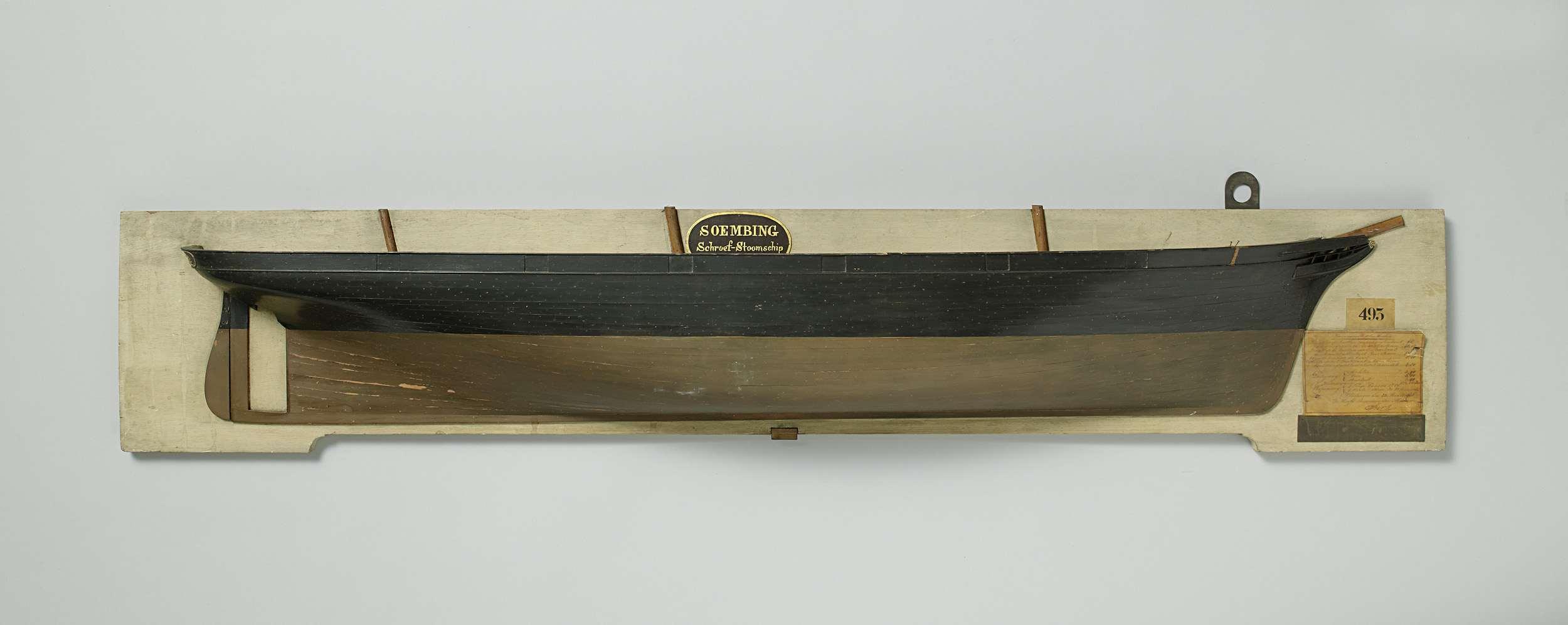 Half Model of a Screw Steamer