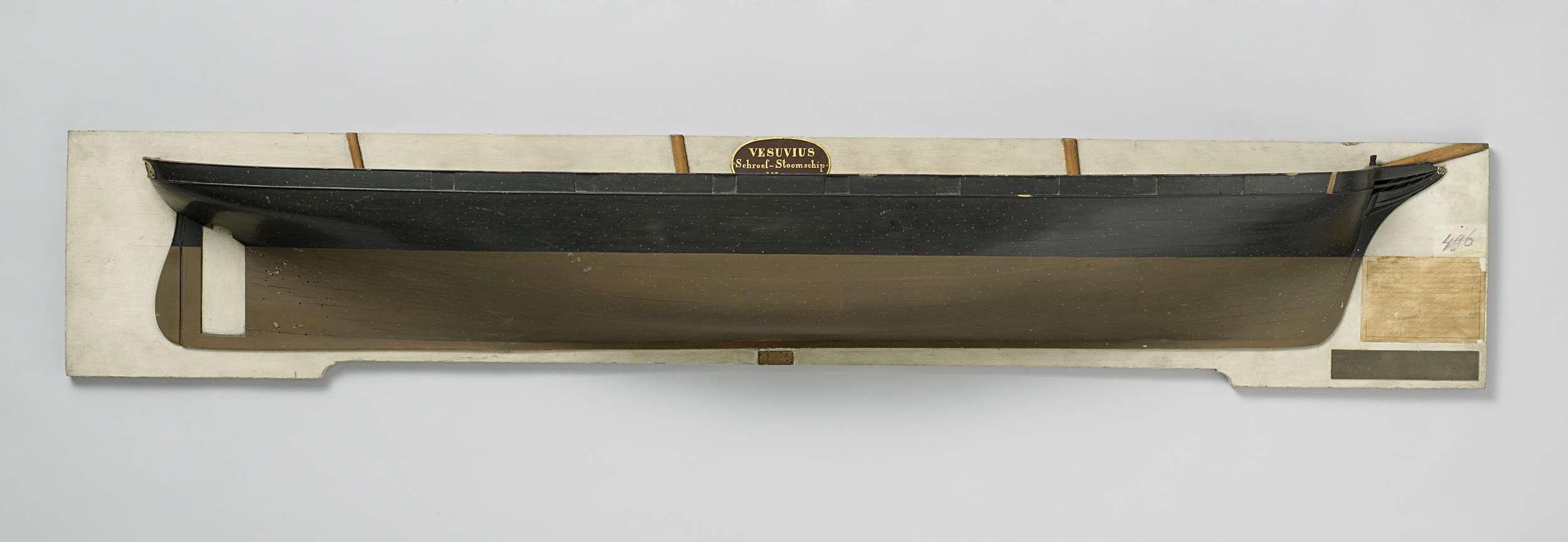 Half Model of a Screw Steamer