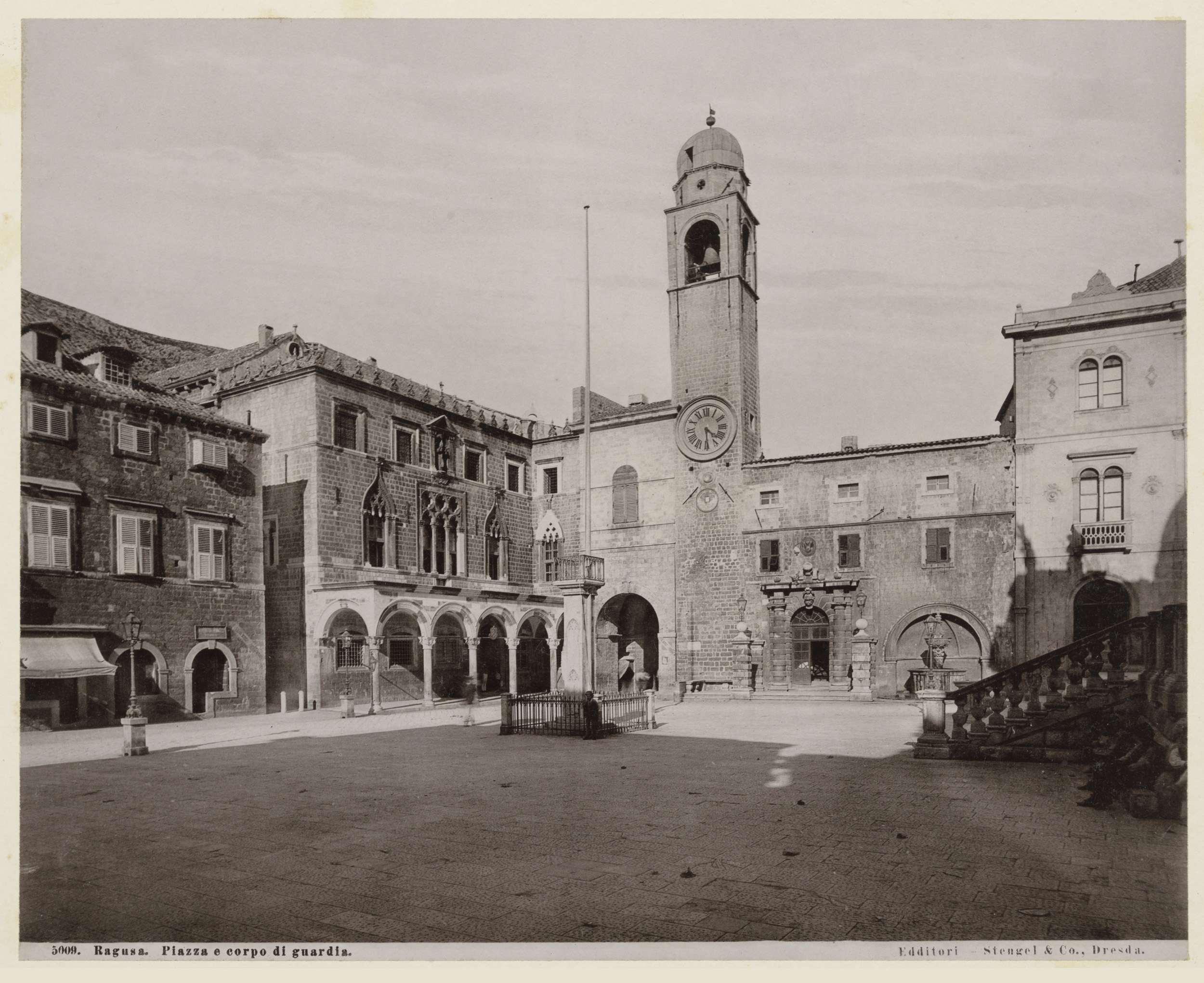 Luzaplein te Dubrovnik
