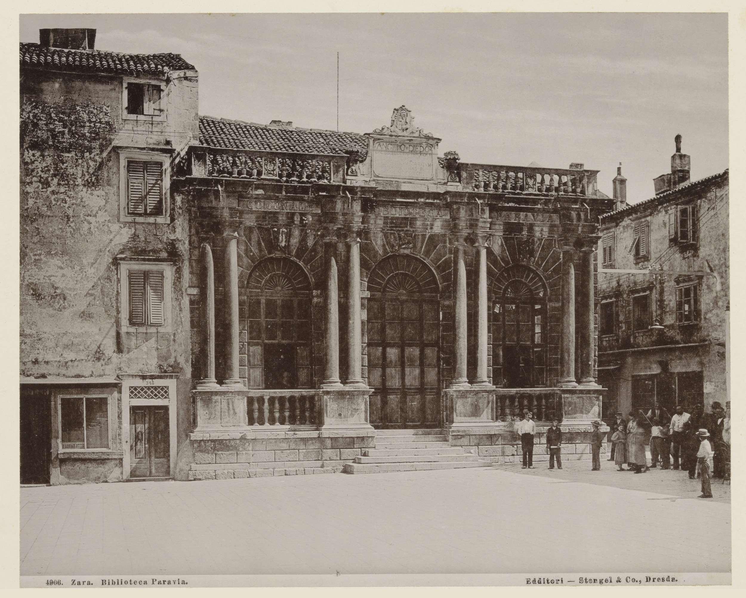 Bibliotheek Paravia in Zadar