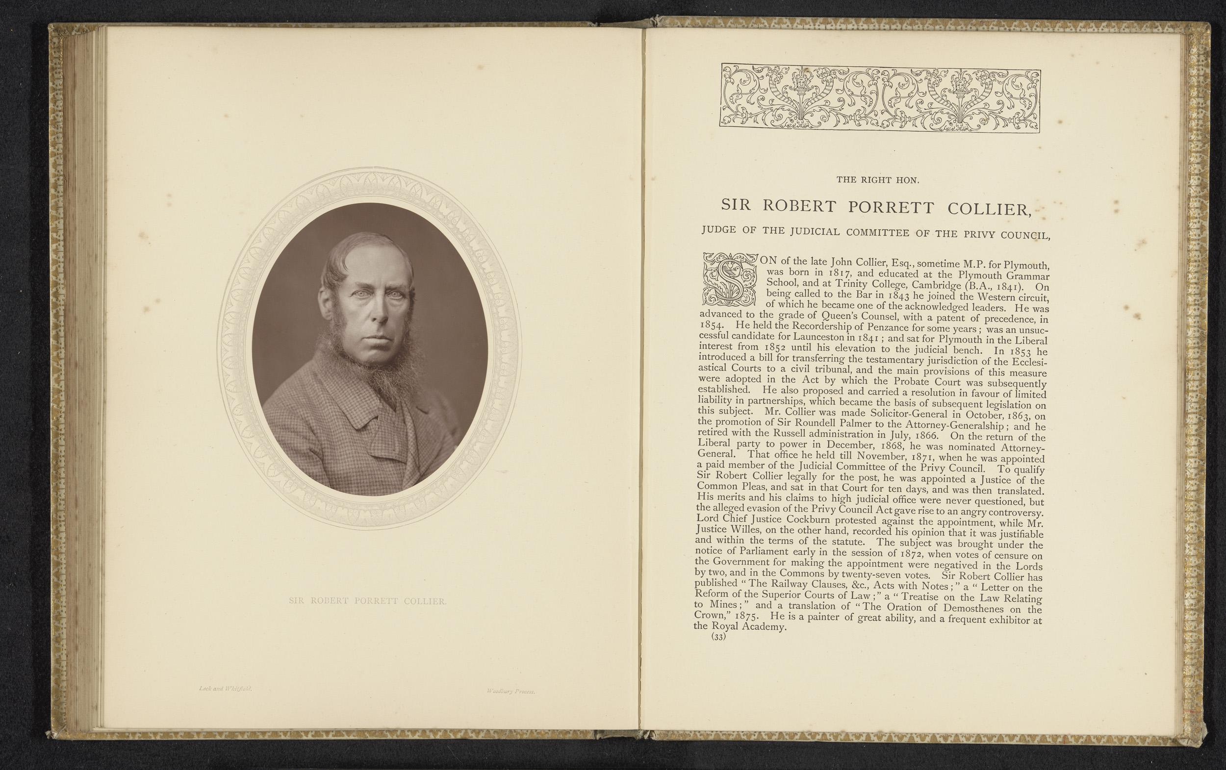 Sir Robert Porrett Collier