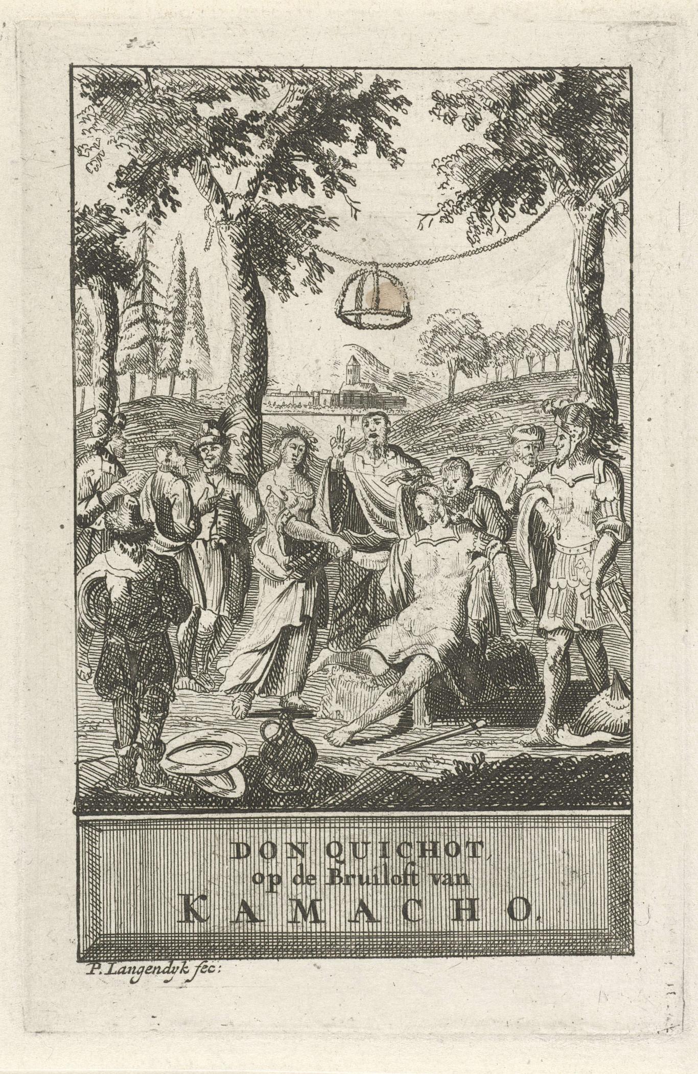 Don Quichot op de bruiloft van Kamacho