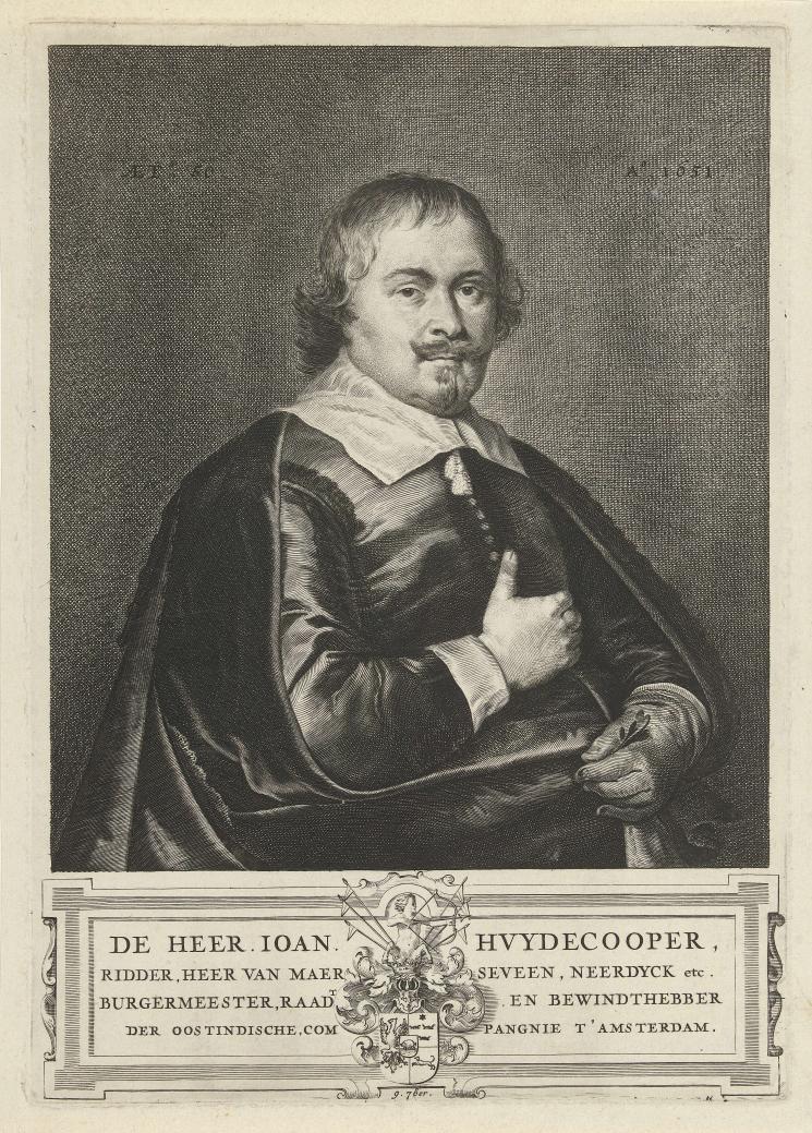 Portret van Joan Huydecoper