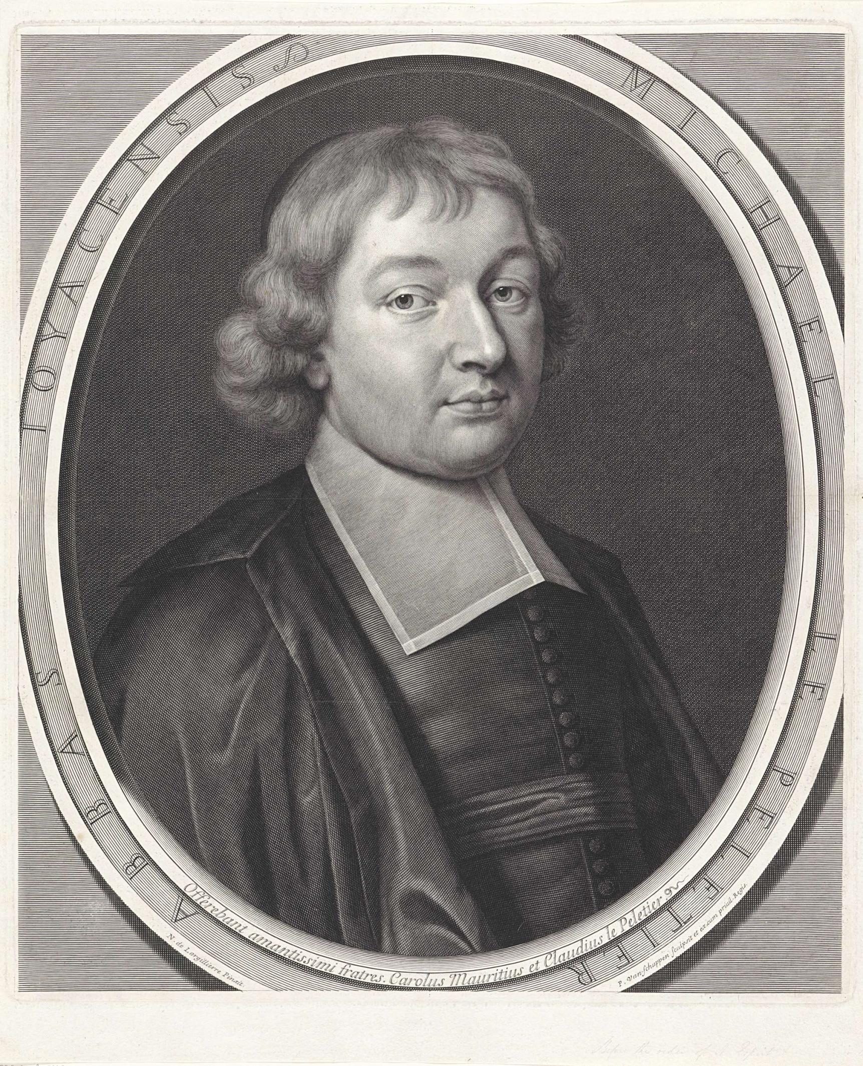 Portret van Michel Le Peletier