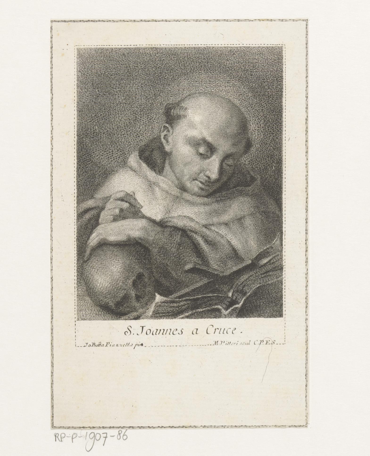 De heilige Johannes van het Kruis