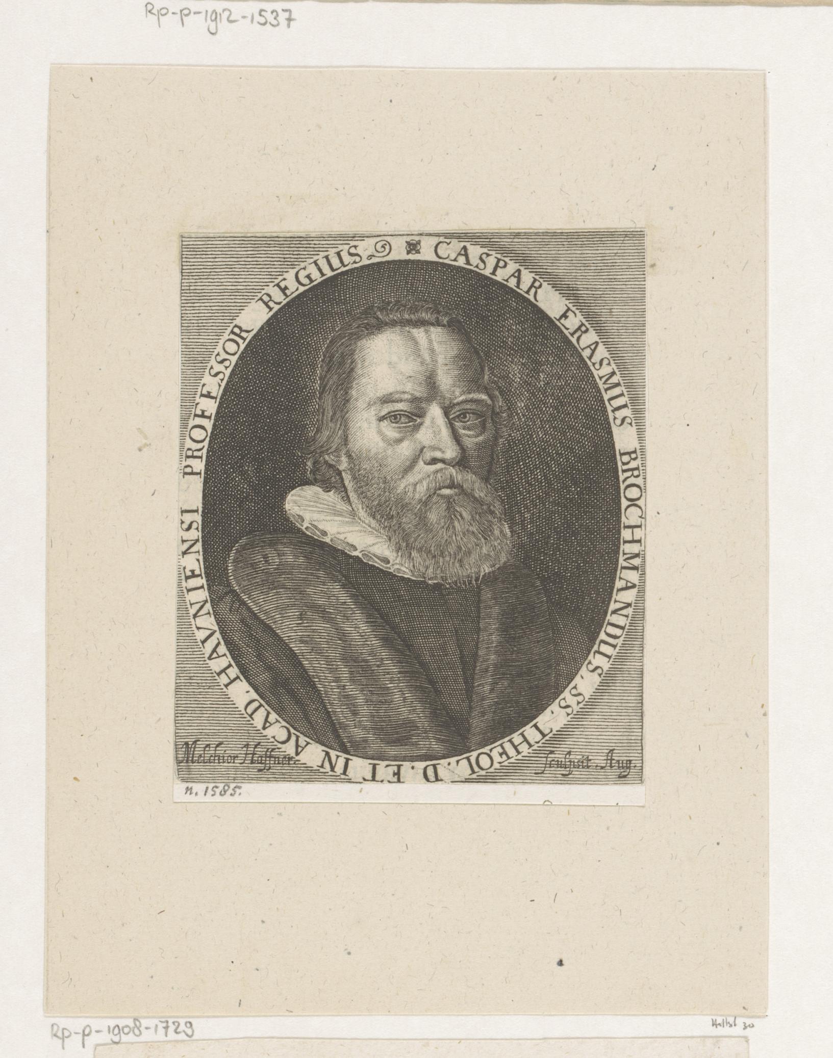 Portret van Jesper Rasmussen Brochmand