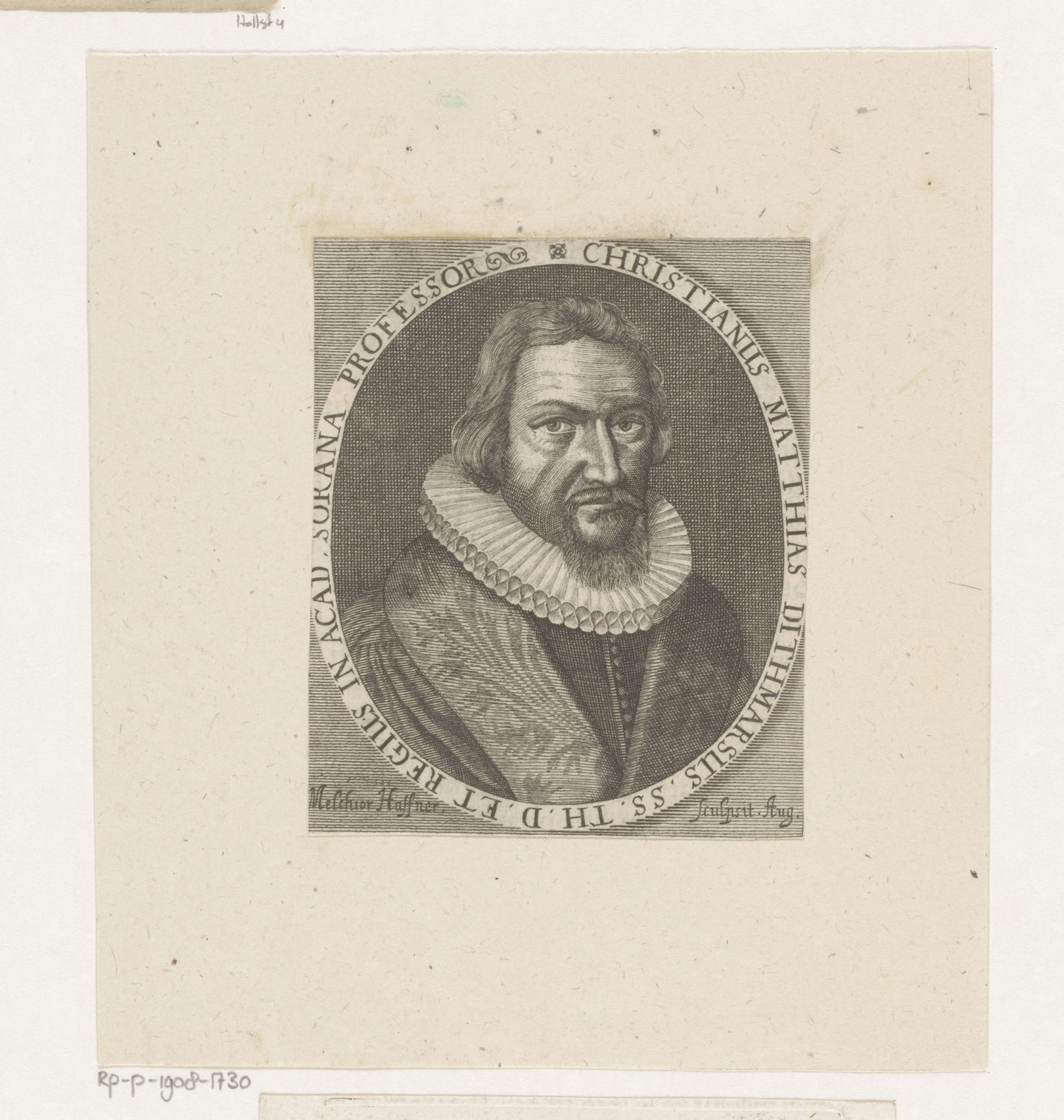 Portret van Christian Matthiae