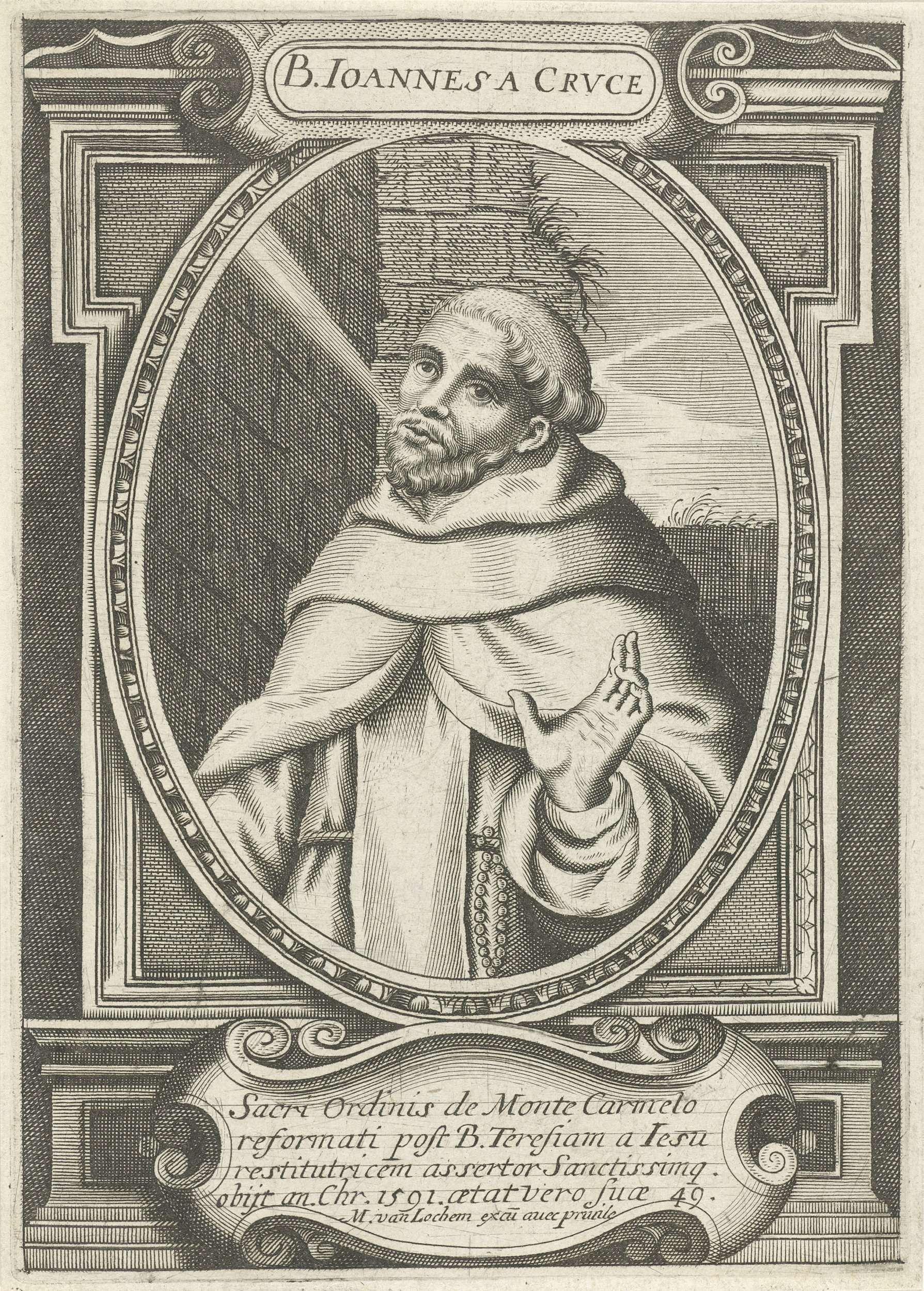 Portret van de heilige Johannes van het Kruis
