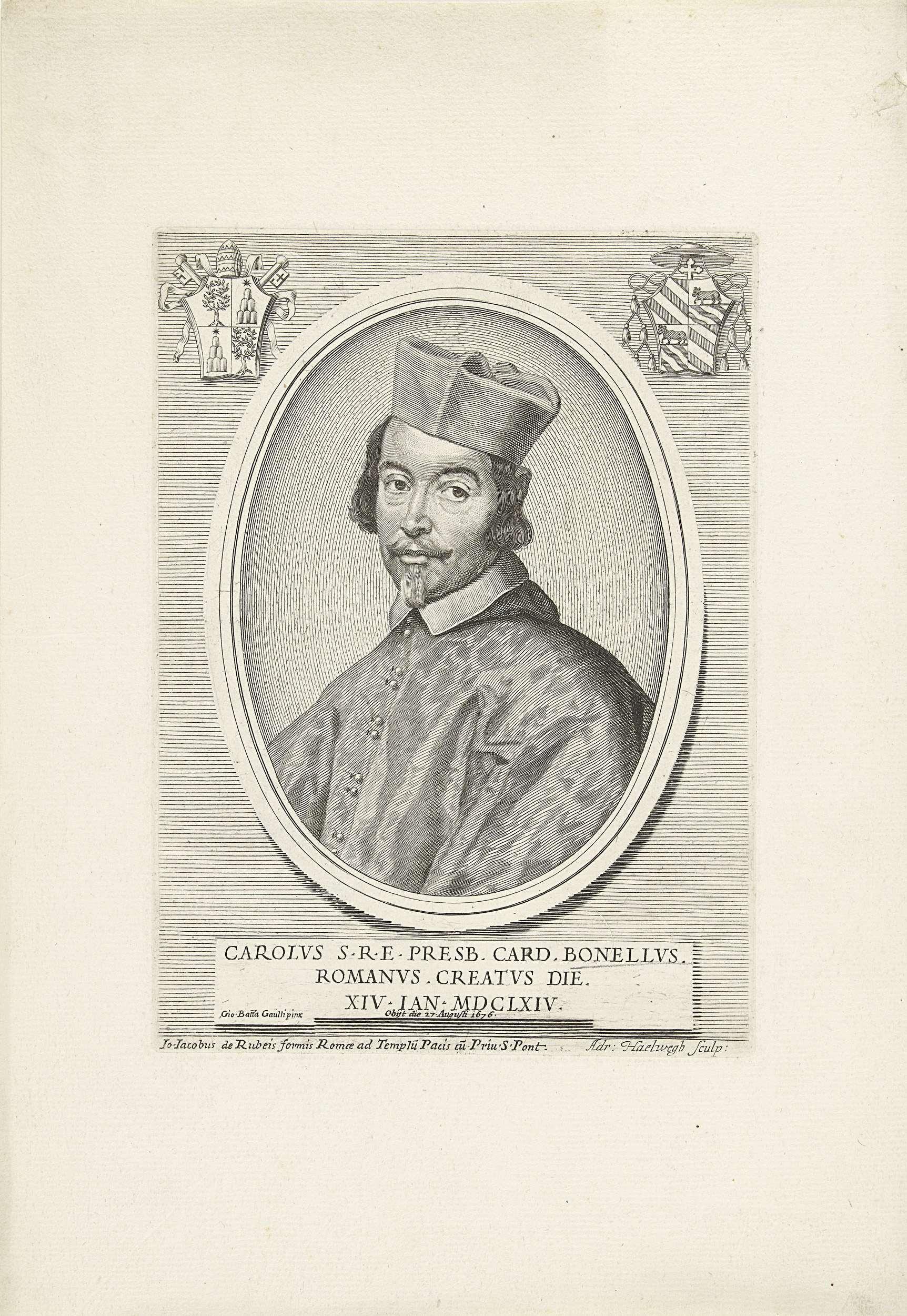 Portret van kardinaal Carlo Bonnelli