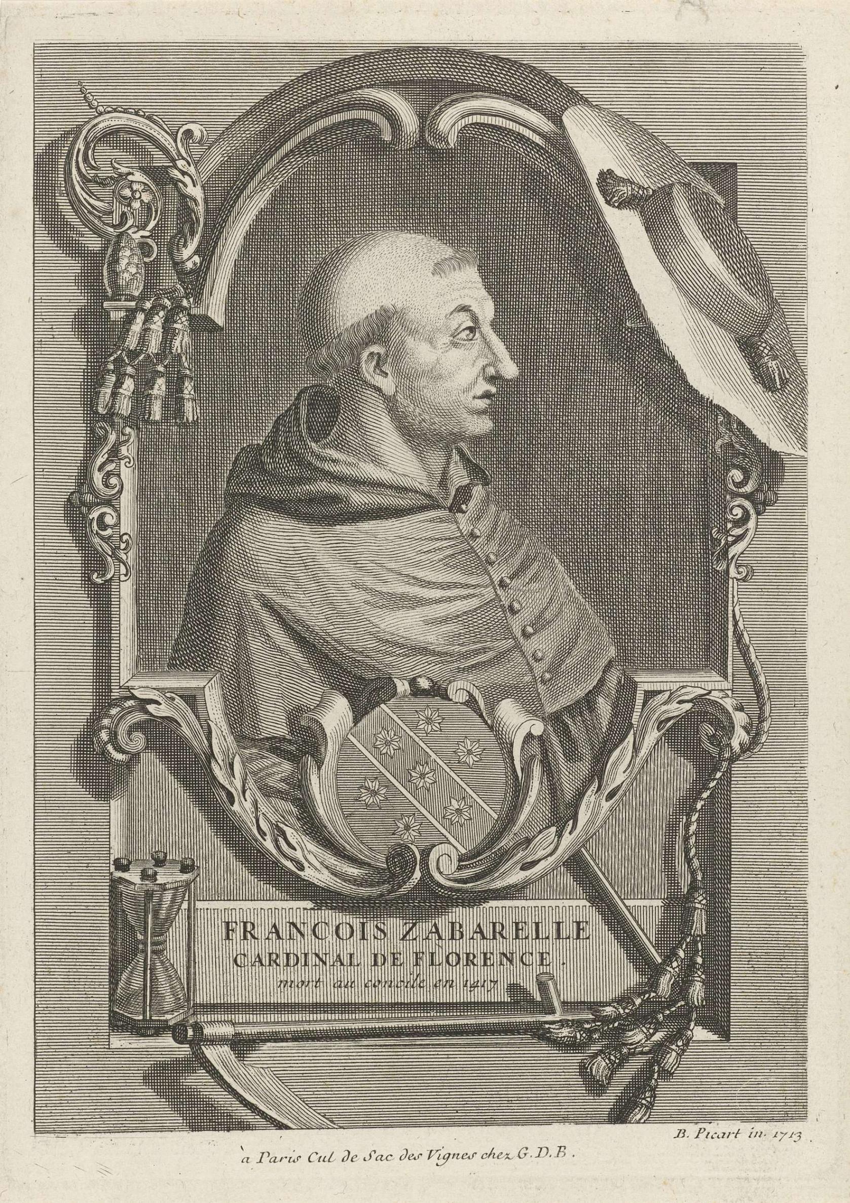 Portret van Francesco Zabarella