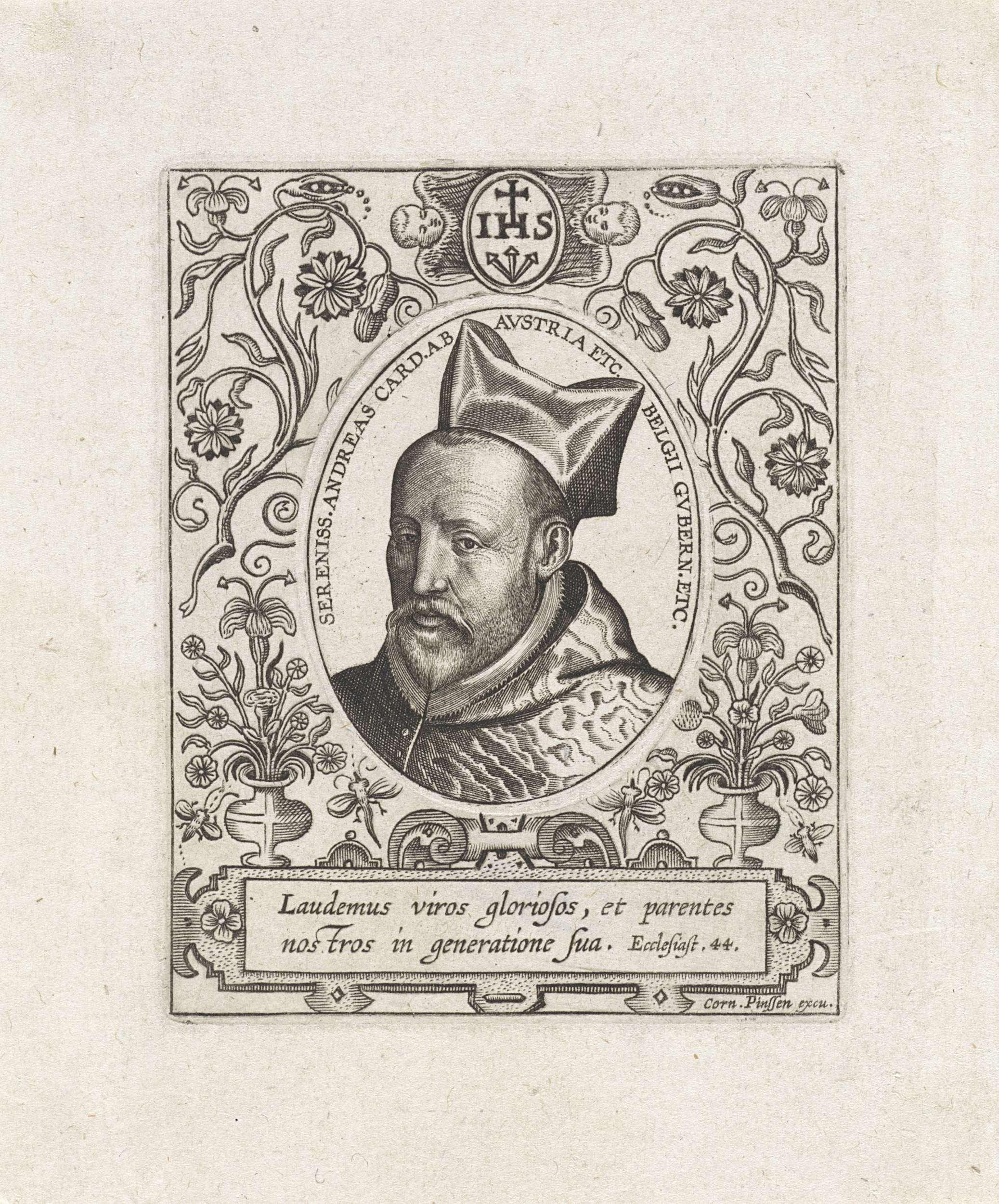 Portret van Andreas van Oostenrijk
