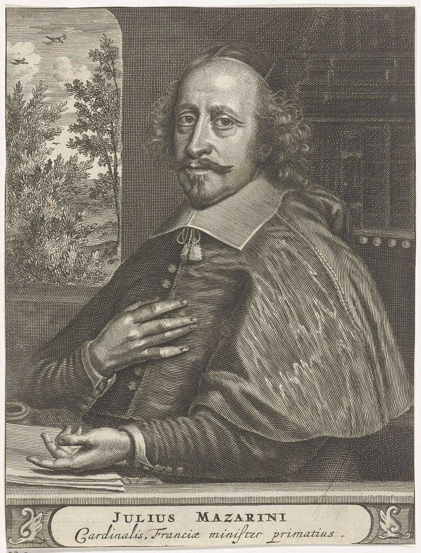 Portret van Julius Mazarin