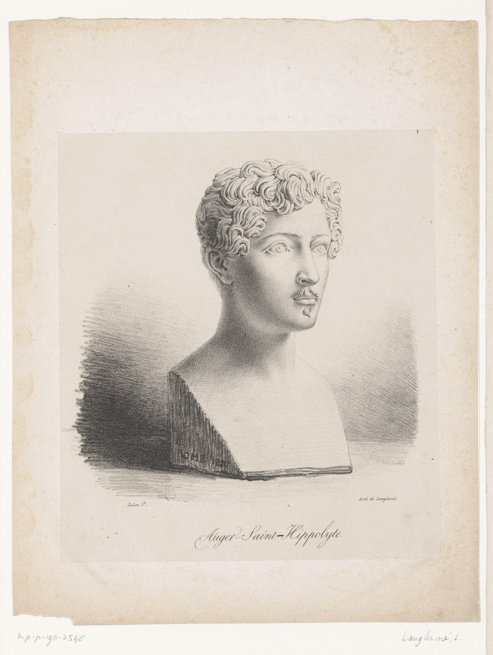 Buste van Hippolyte Auger