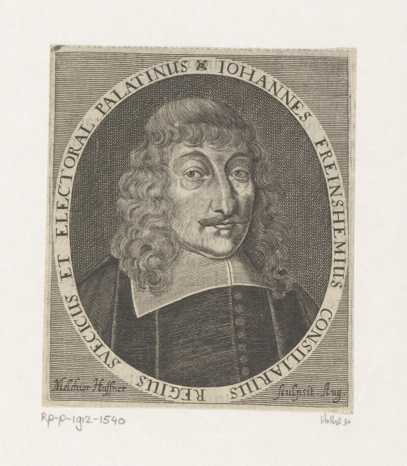Portret van Johann Freinsheim
