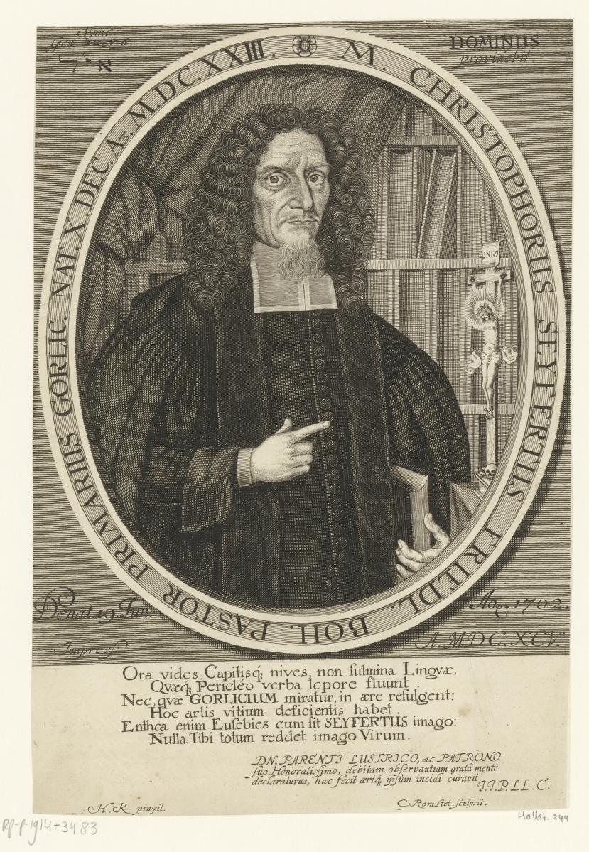 Portret van Christoph Seifert