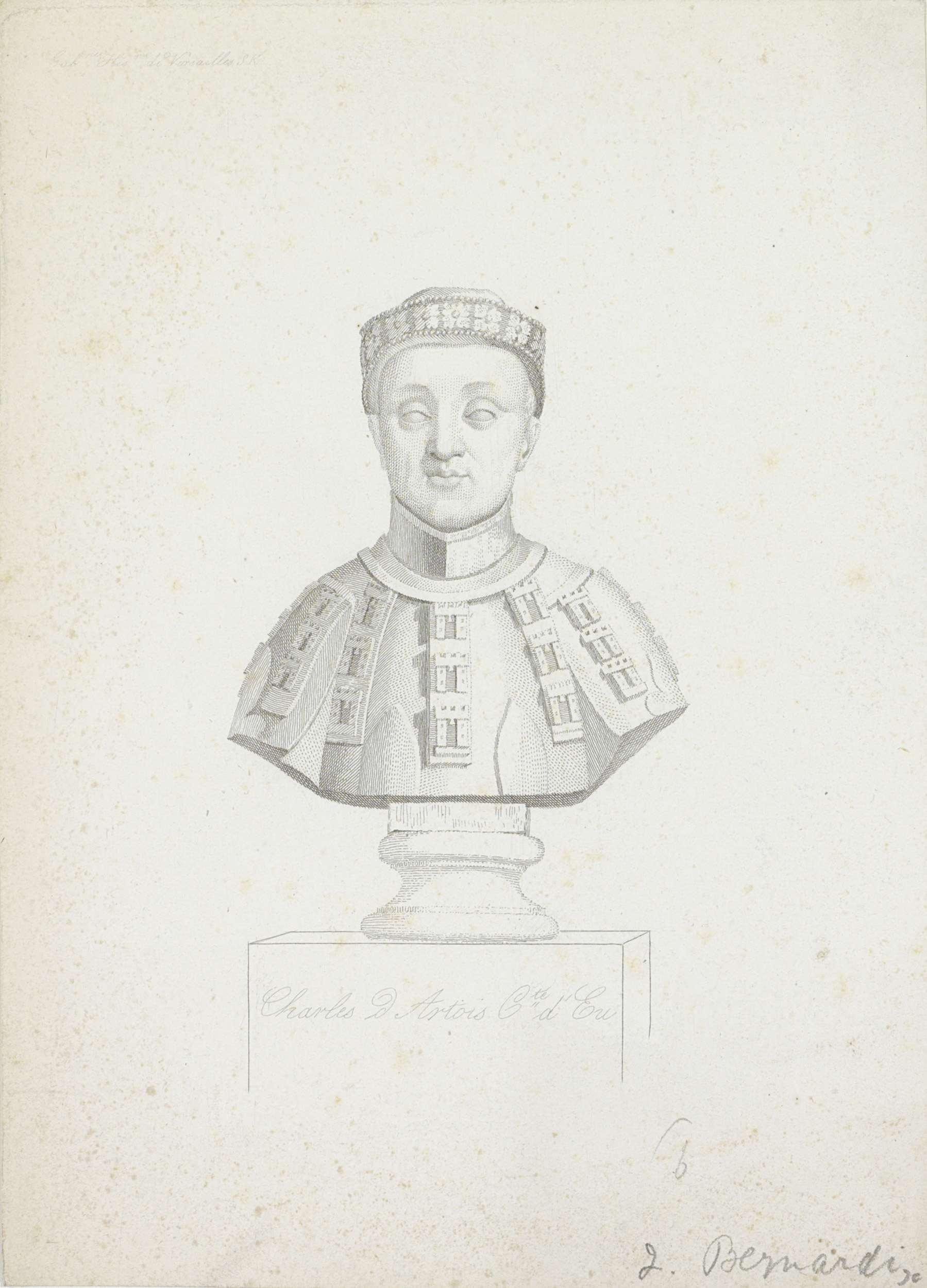 Portretbuste van Karel van Eu