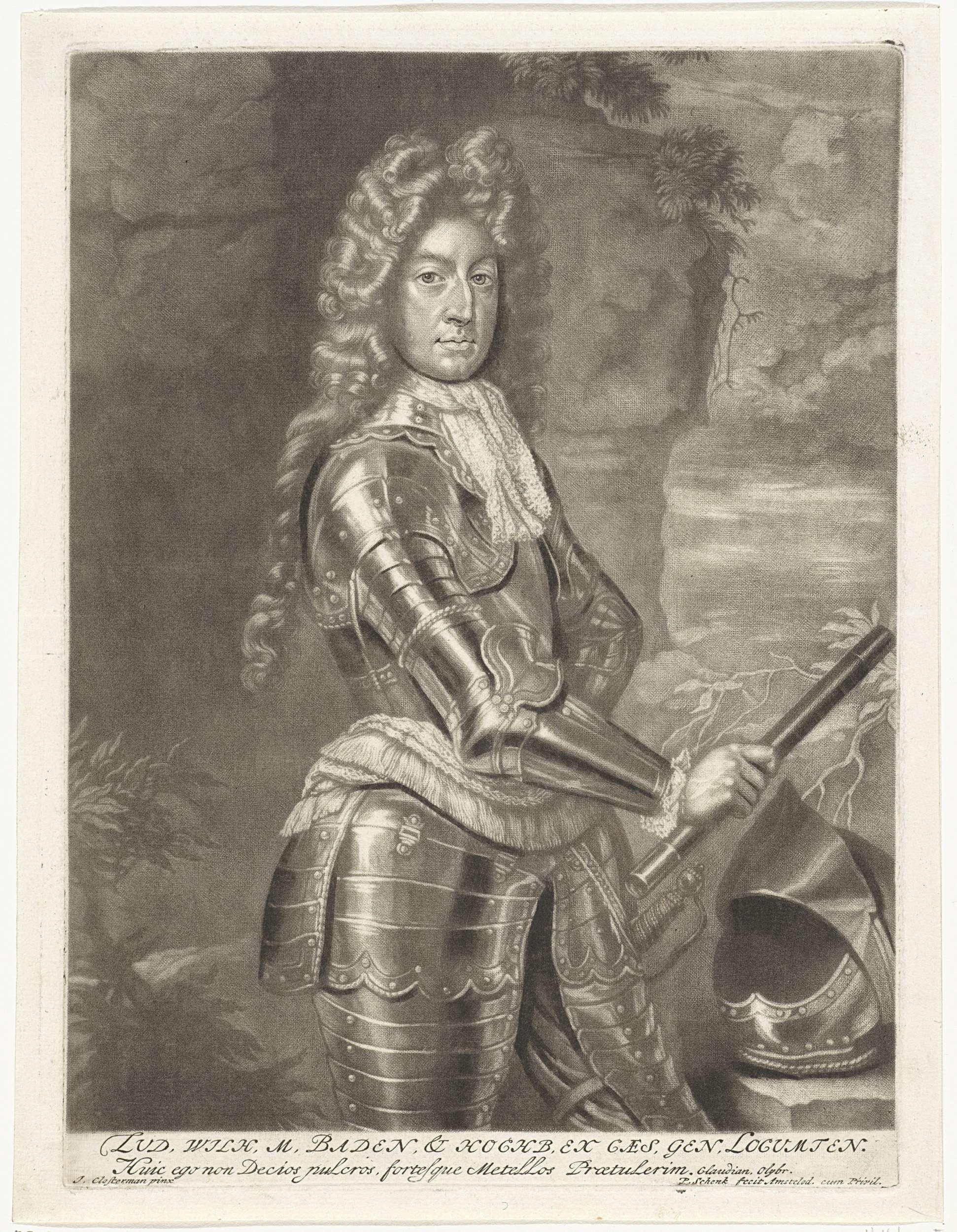 Portret van Ludwig Wilhelm von Baden