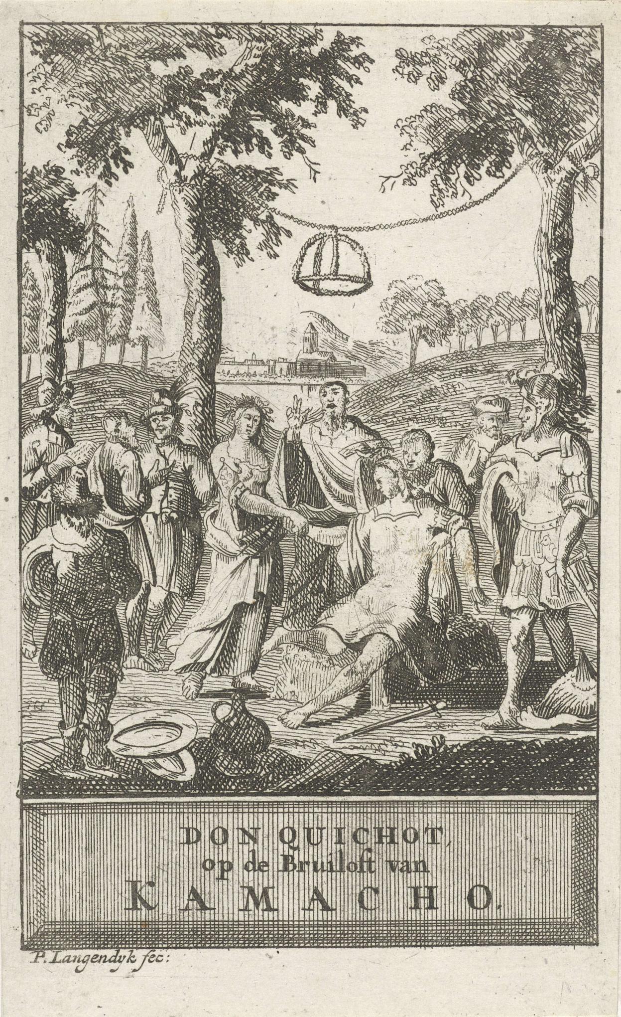 Don Quichot op de bruiloft van Kamacho