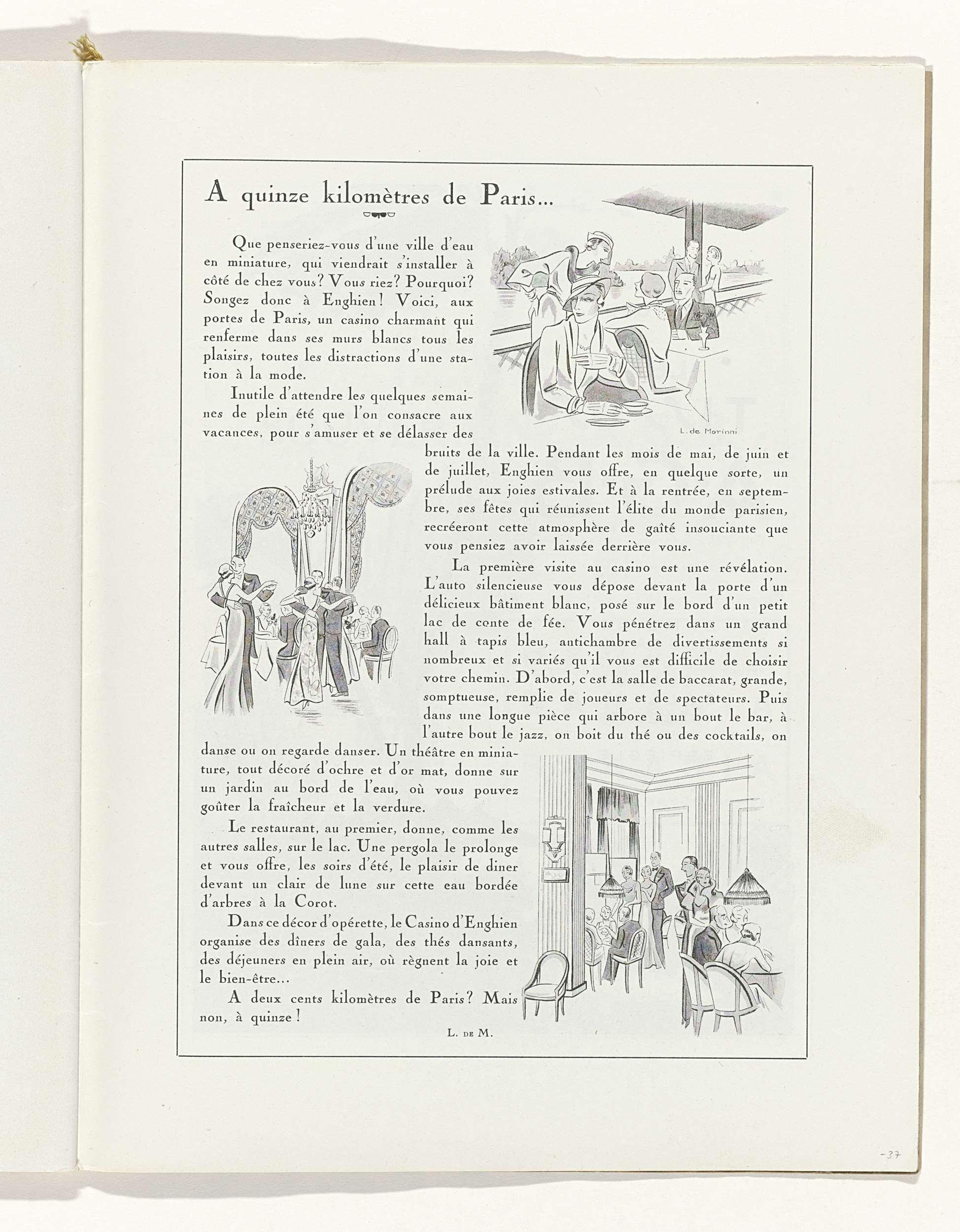 Art - Goût - Beauté, Feuillets de l' élégance féminine, Juin 1932, No. 142, 12e Année, p. 37