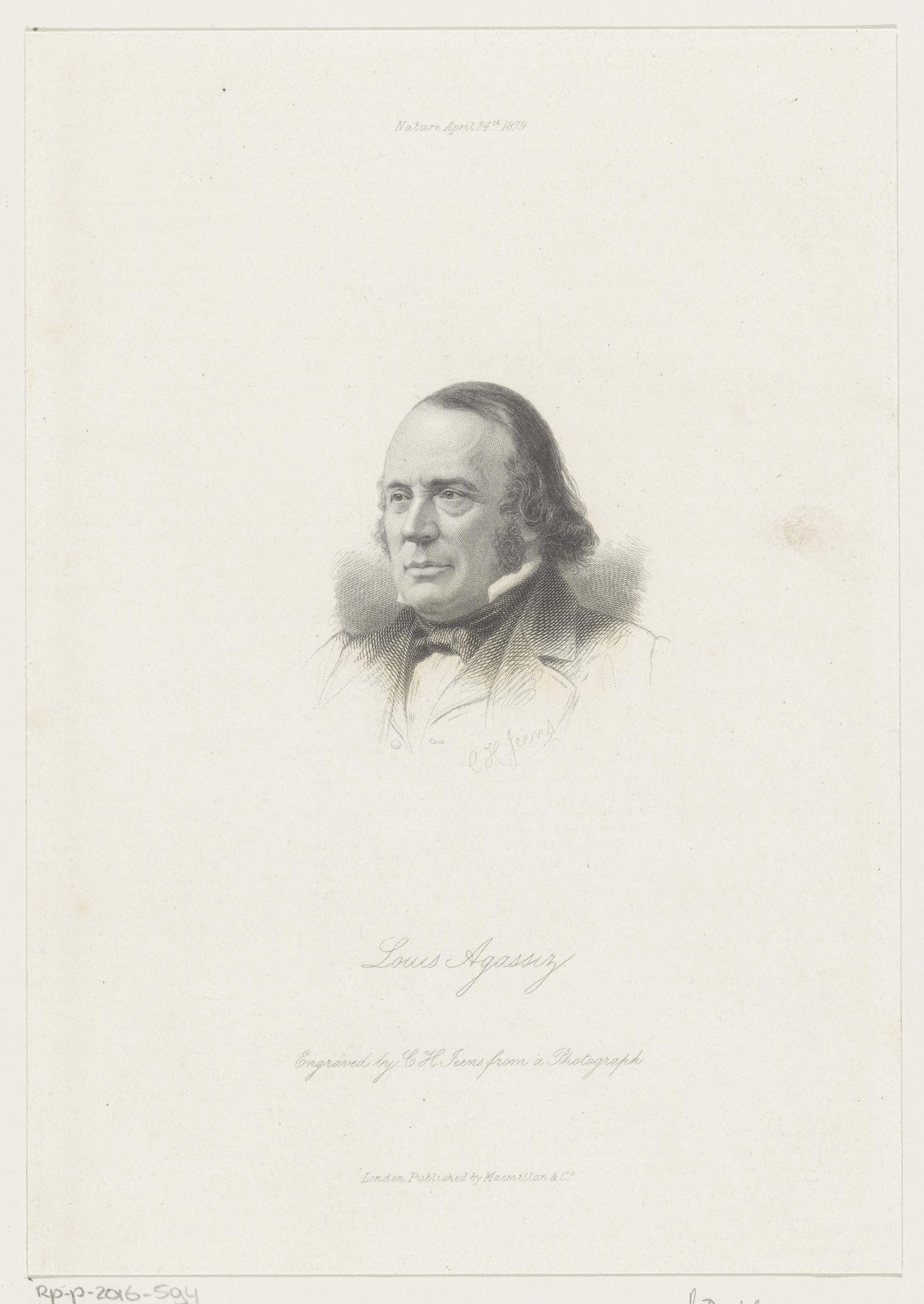Portret van Louis Agassiz