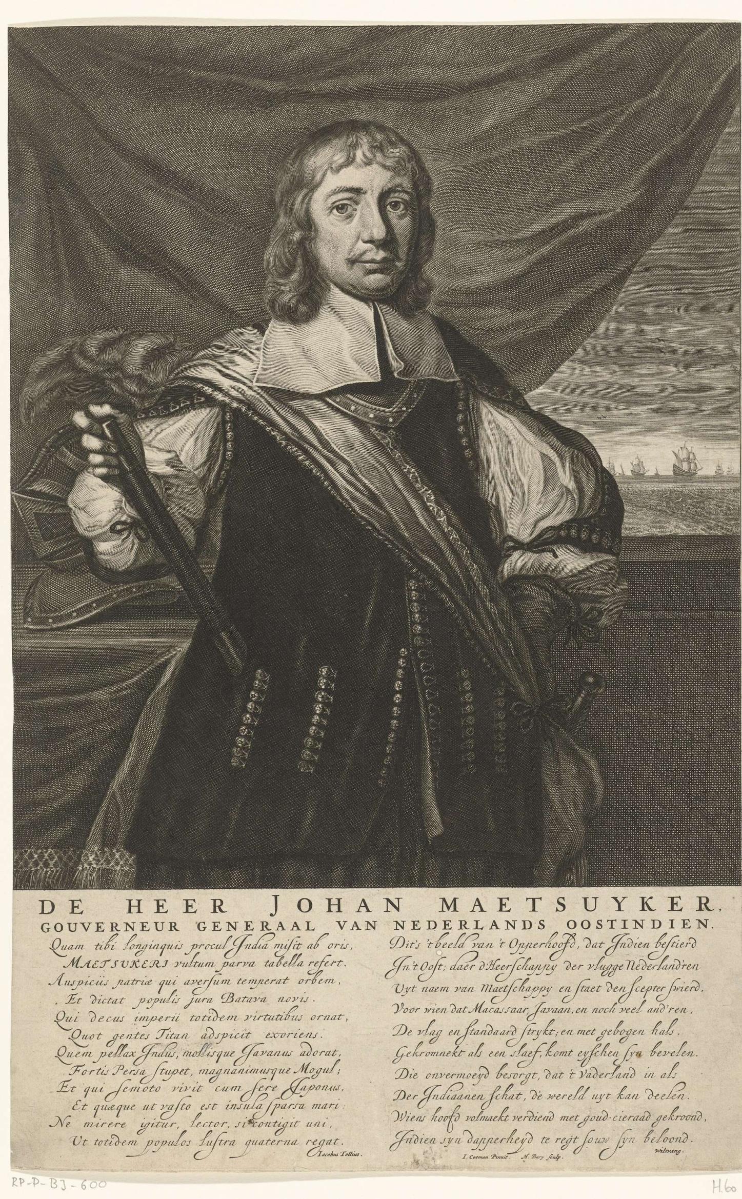 Portret van Joan Maetsuyker