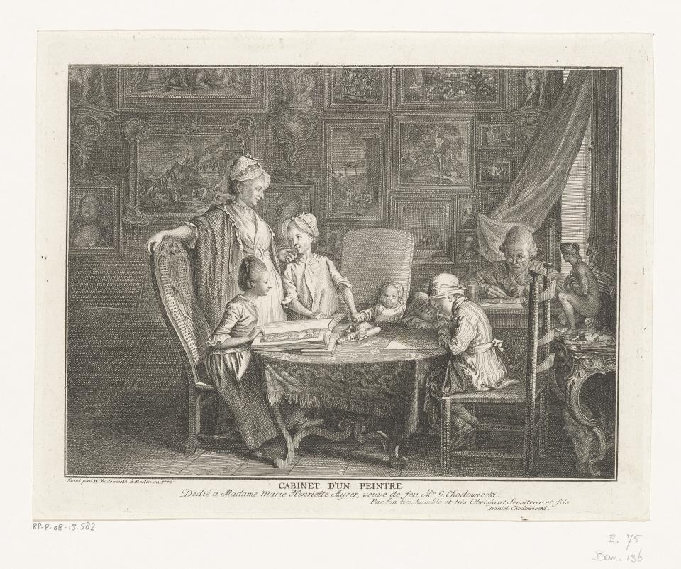 The Artist and his Family