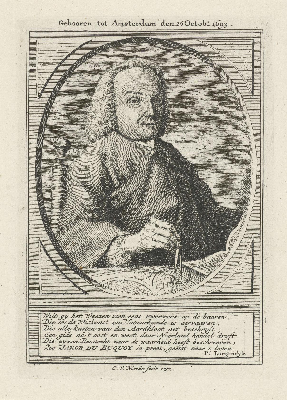 Portret van Jacob de Bucquoy