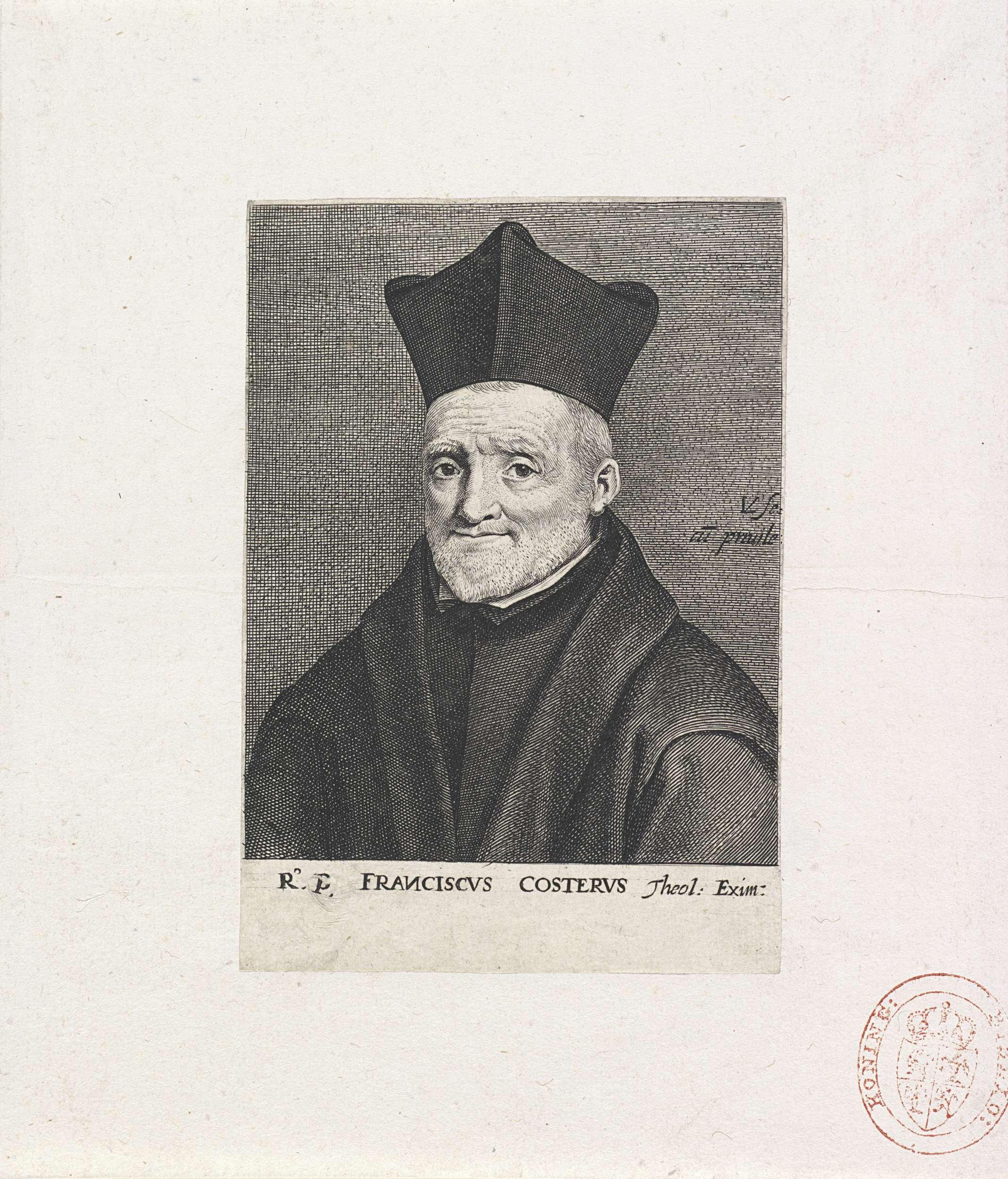 Portret van Franciscus Costerus