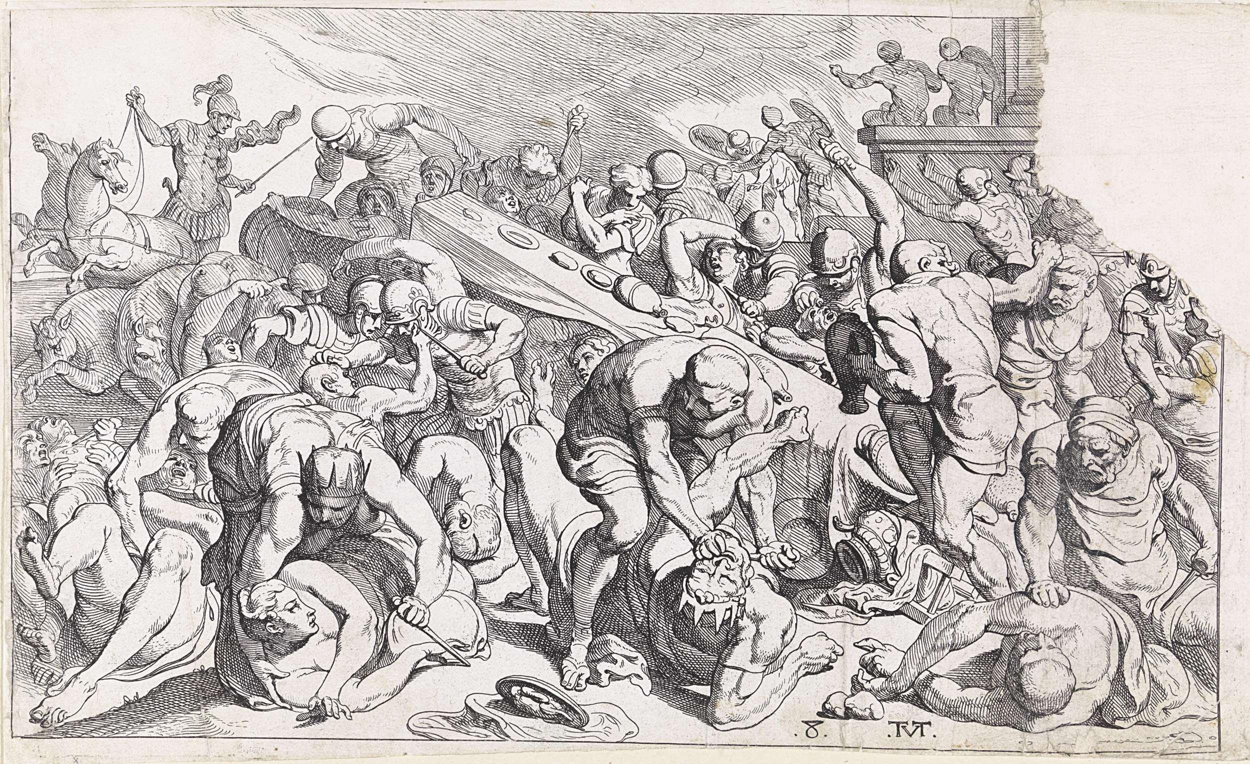 Moord op Agamemnon en Cassandra