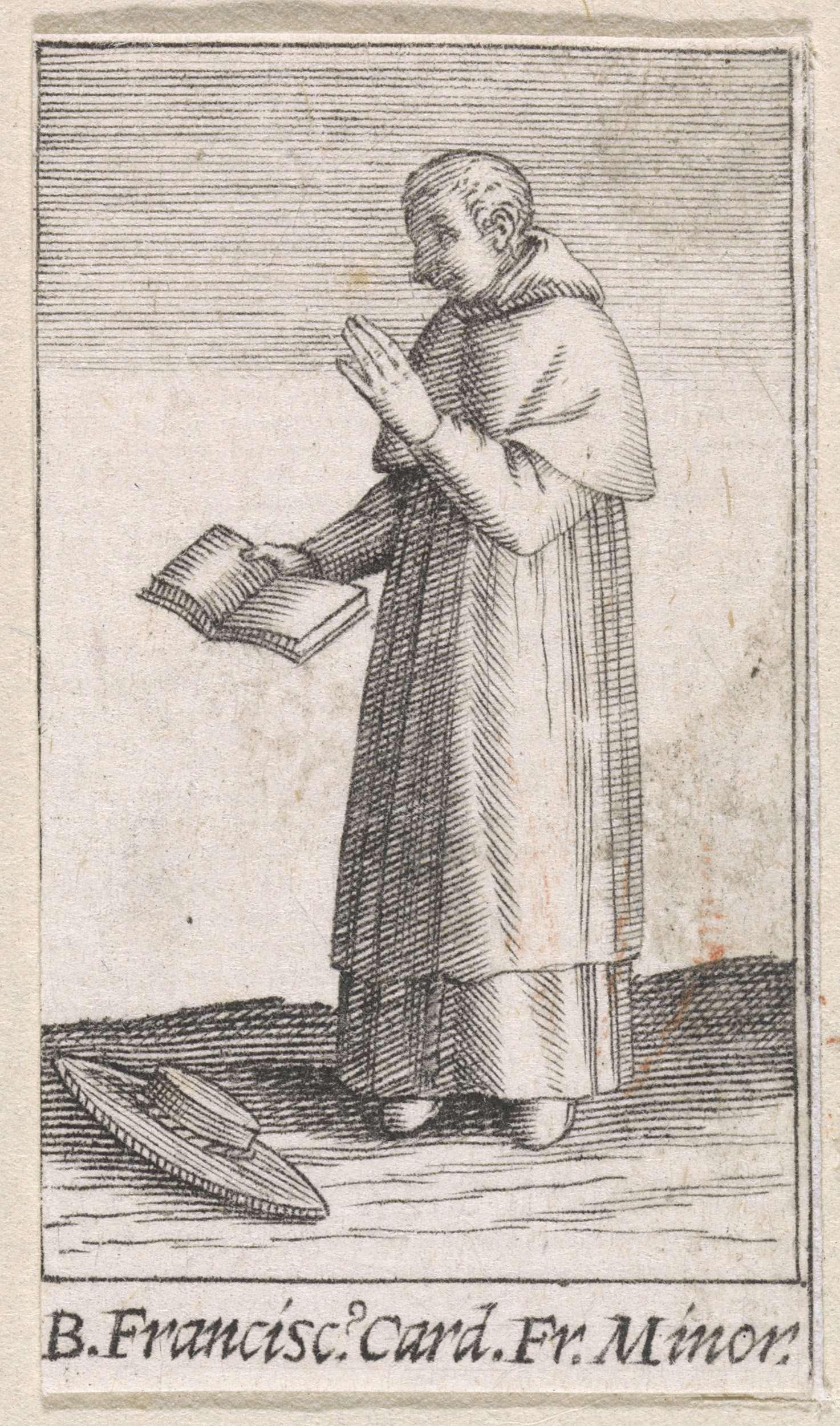 Portret van een onbekende franciscaner monnik, genaamd Franciscus