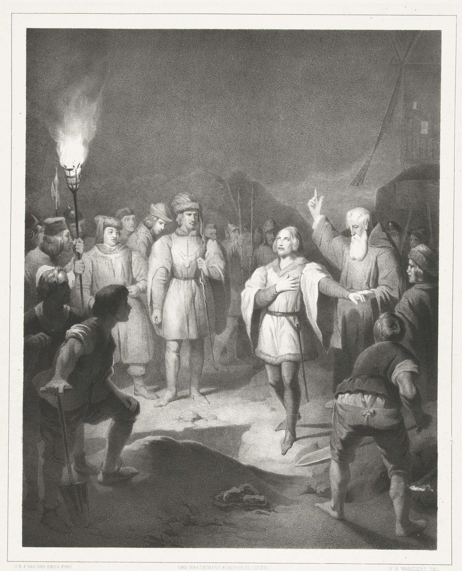 Albrecht Beiling maakt zich klaar om te sterven, 1426
