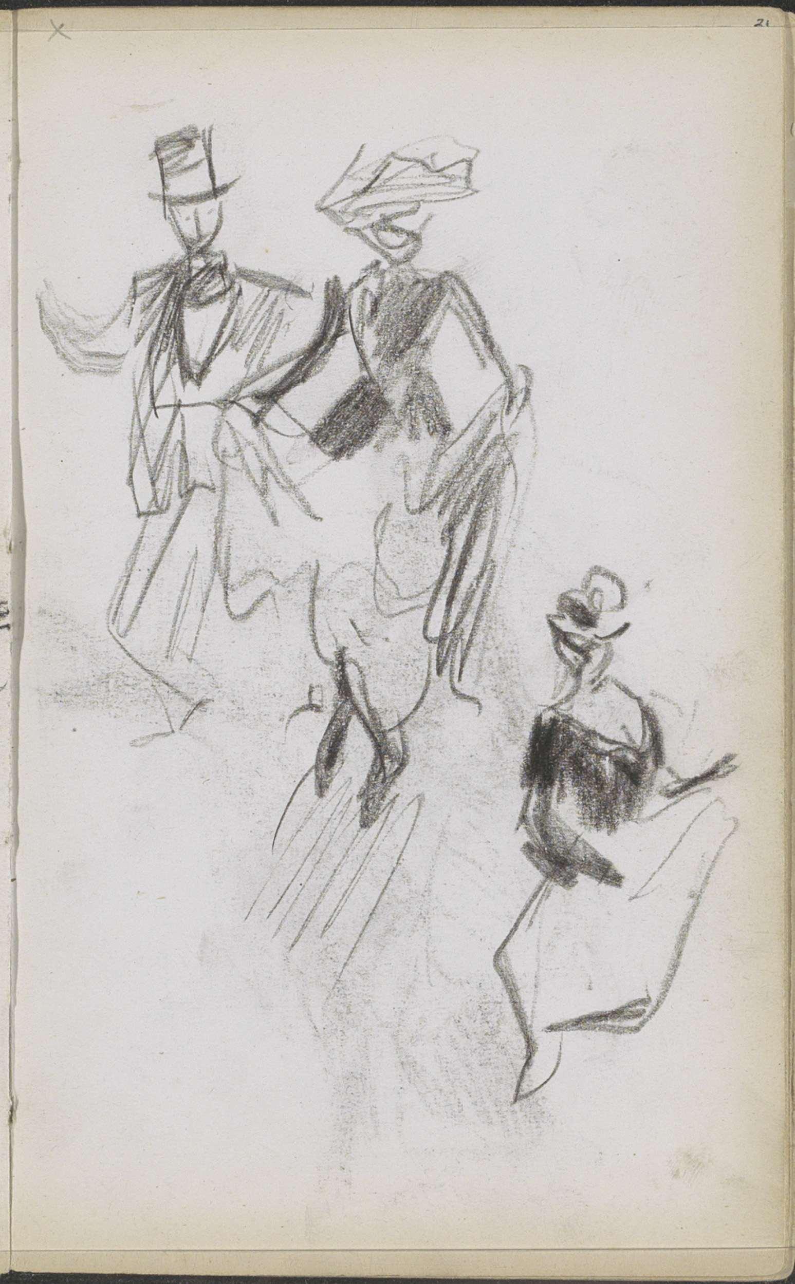 Dansende man en vrouw
