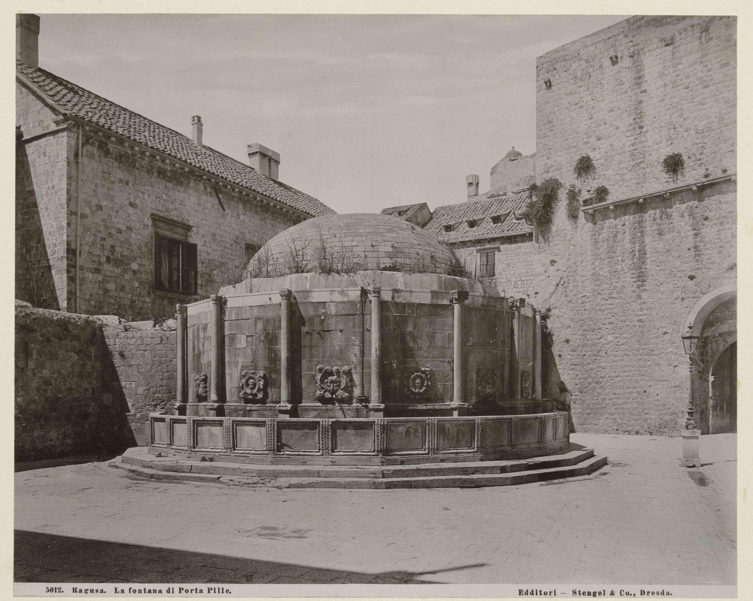 Onofriofontein in Dubrovnik