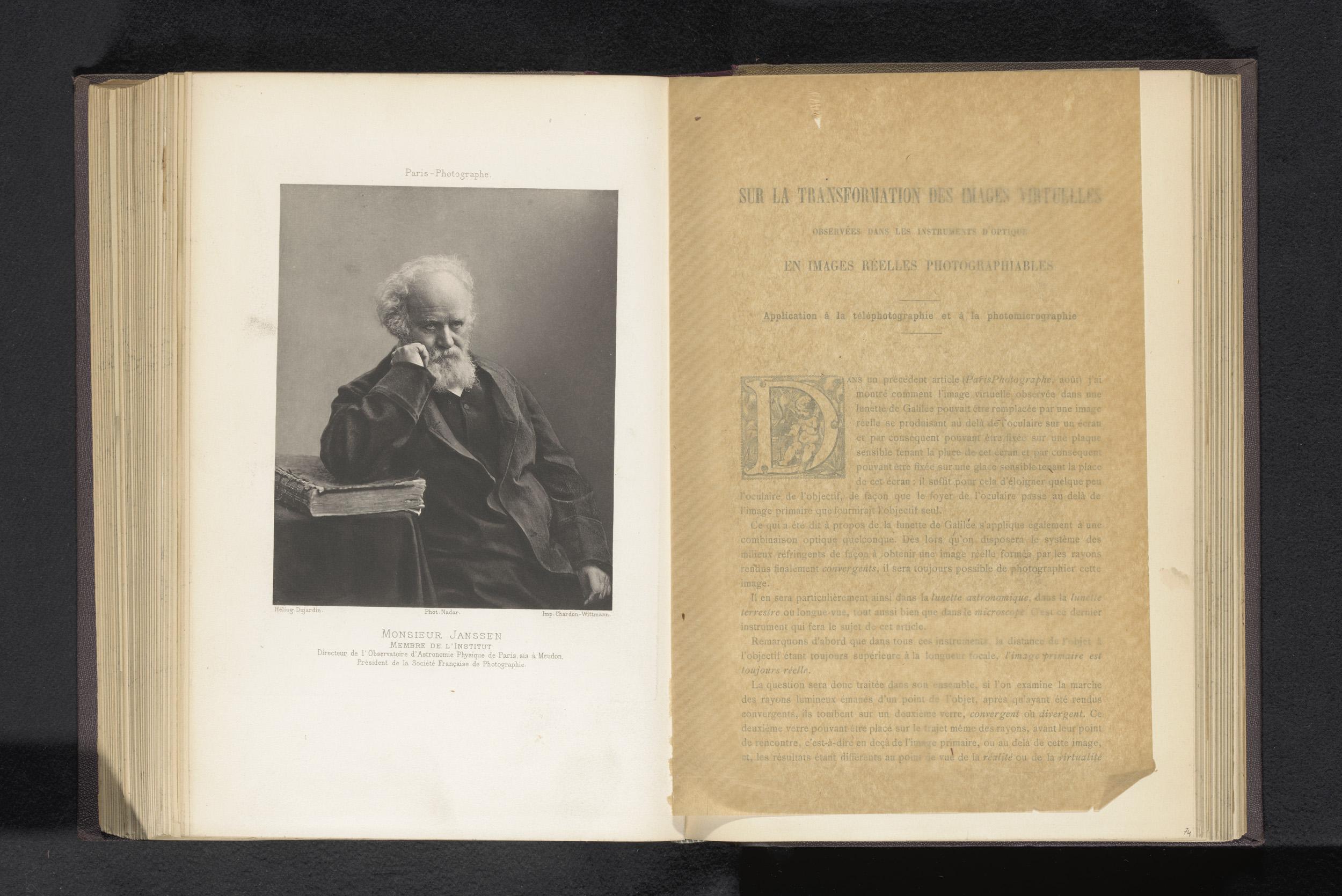 Portret van Pierre Janssen
