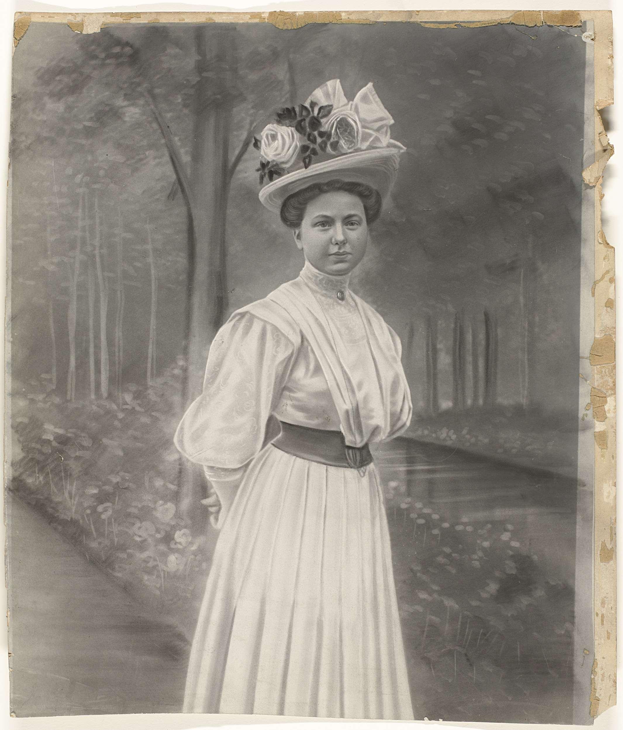Portret van een onbekende vrouw