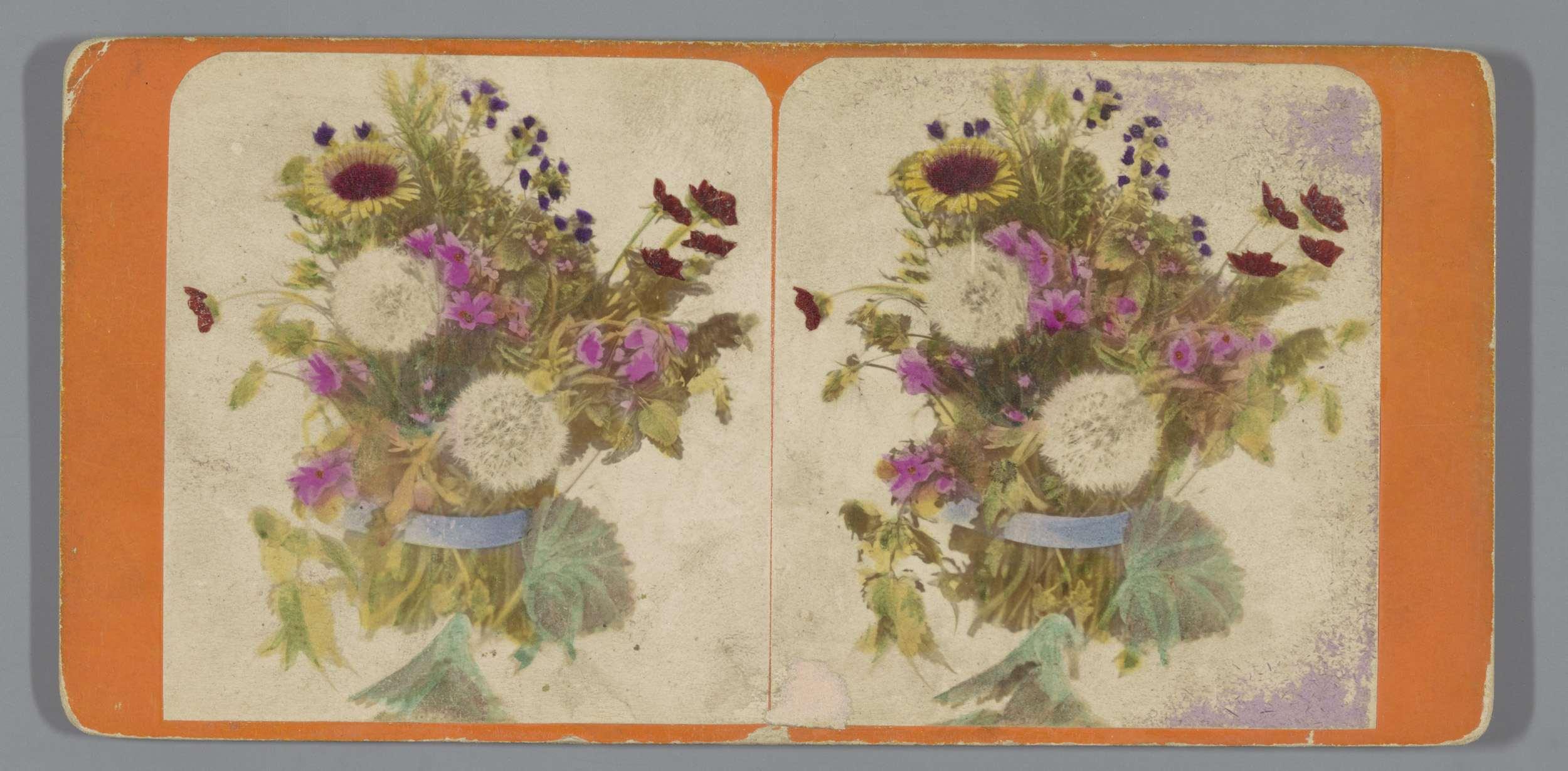 Stilleven met veldboeket
