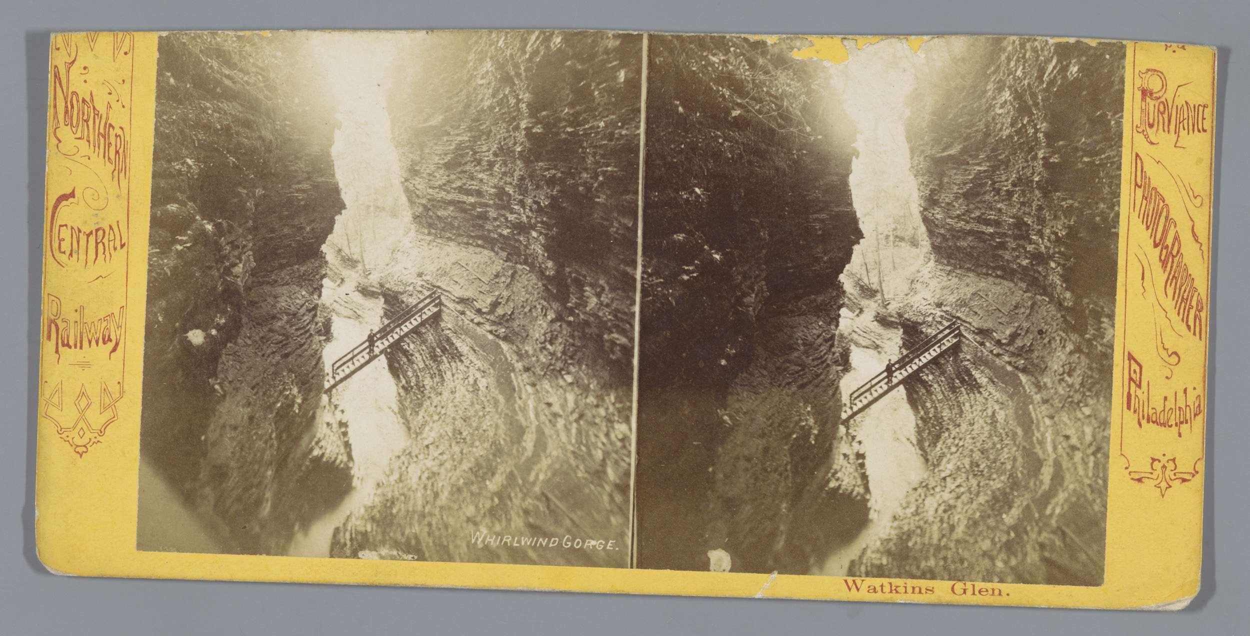 Whirlwind Gorge in Watkins Glen State Park