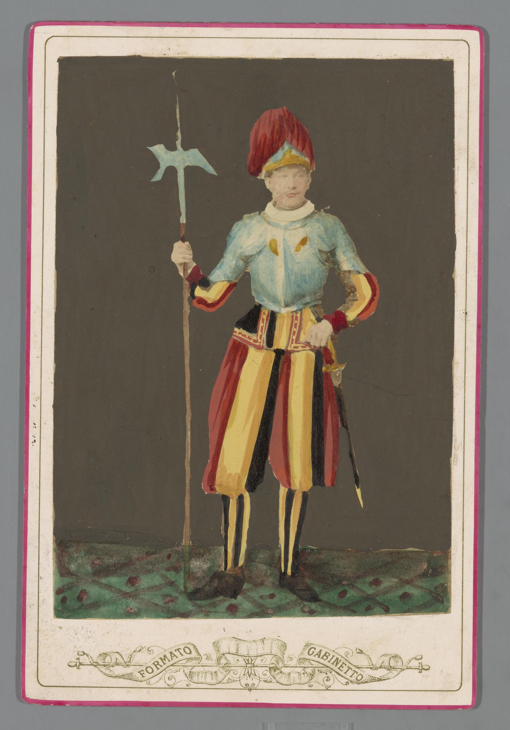 Portret van een Zouaaf