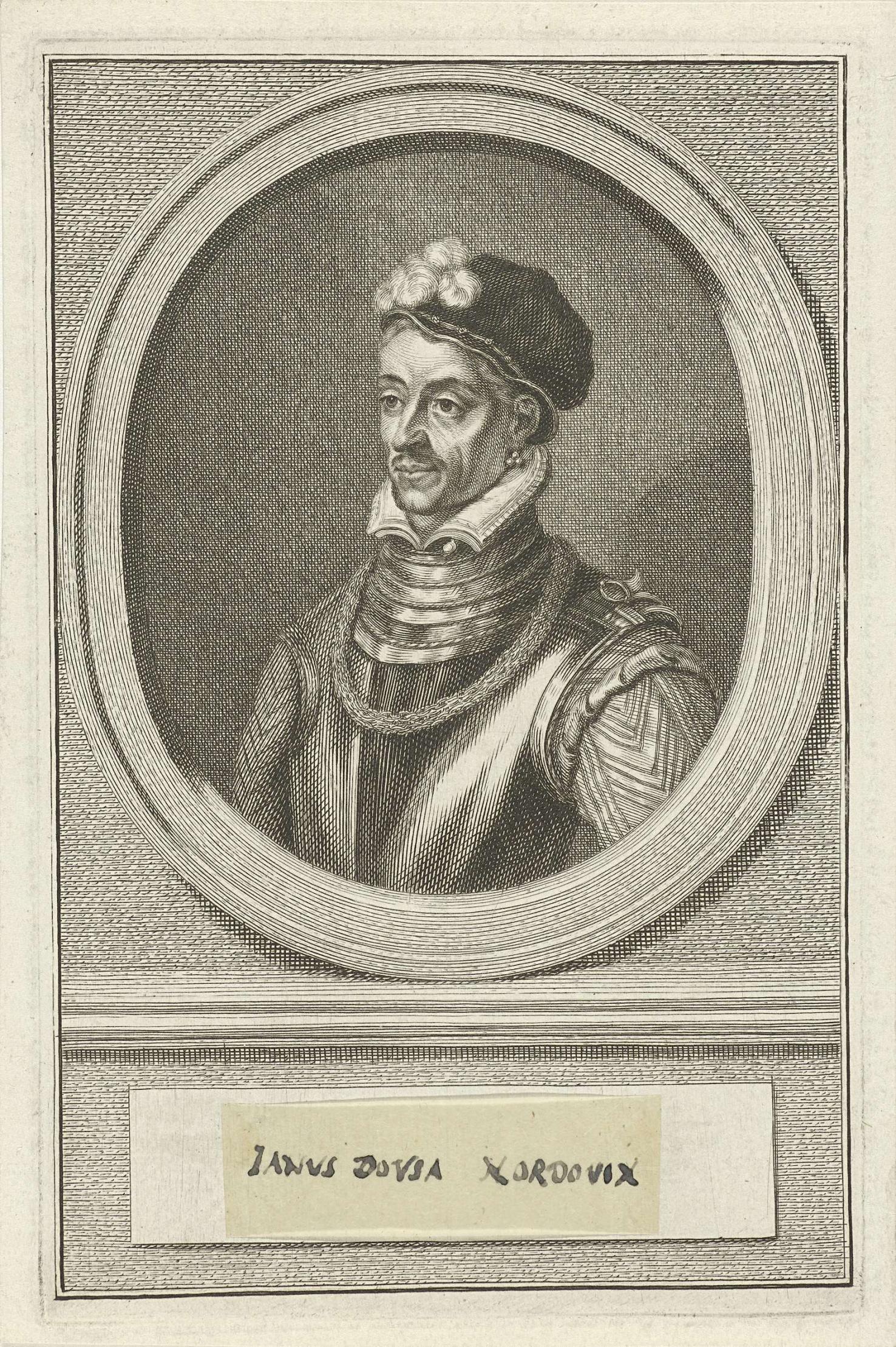 Portret van Johan van der Does